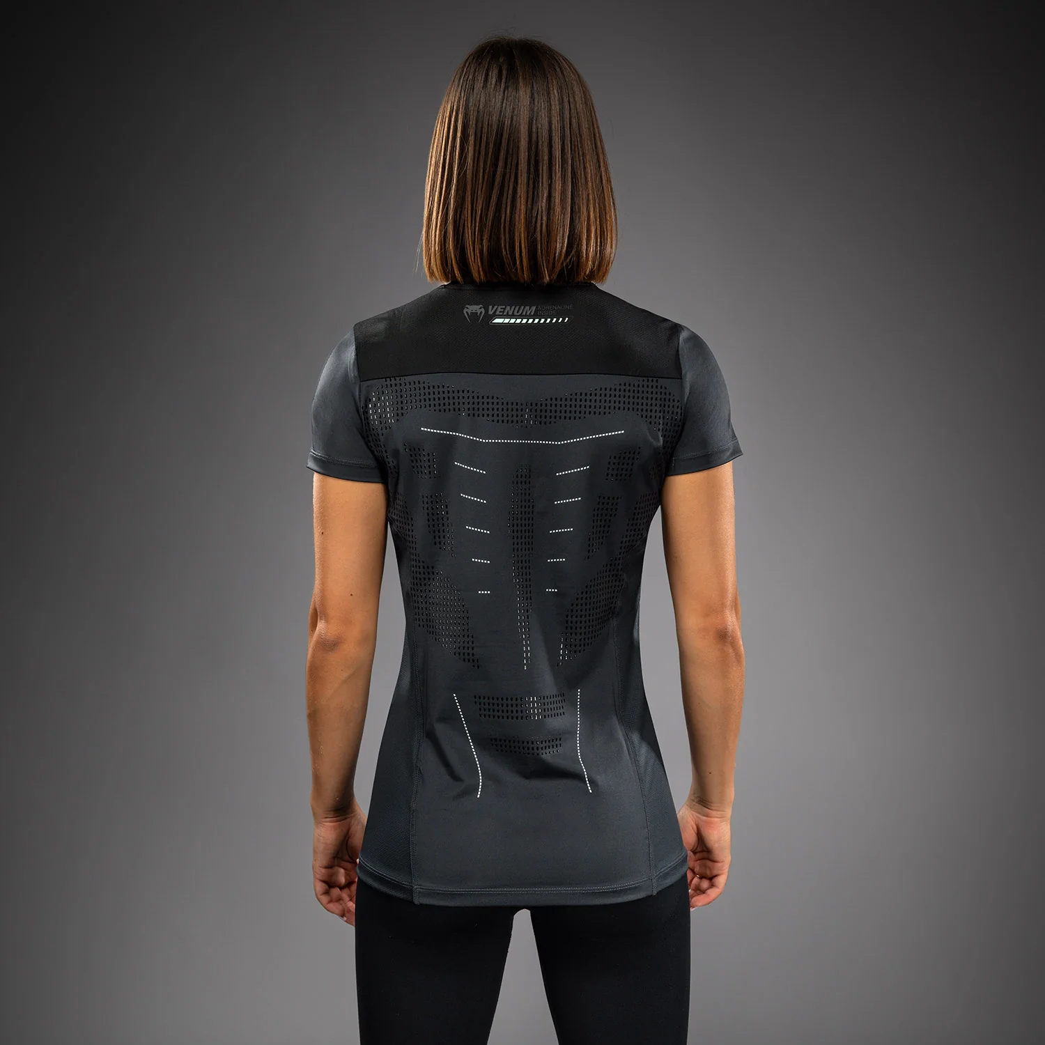 Venum Technical 3.0 Camiseta Dry Tech para Mujeres - Storm Grey - Image 3
