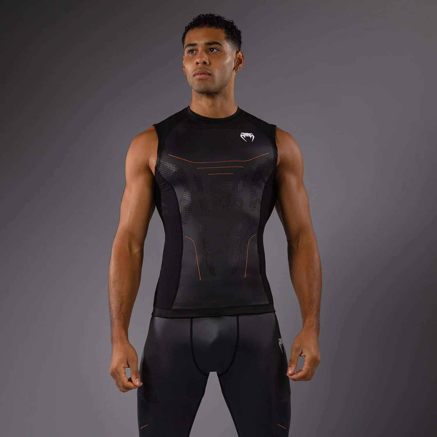 Venum Technical 3.0 Camiseta Sin Mangas Rashguard - Grafito