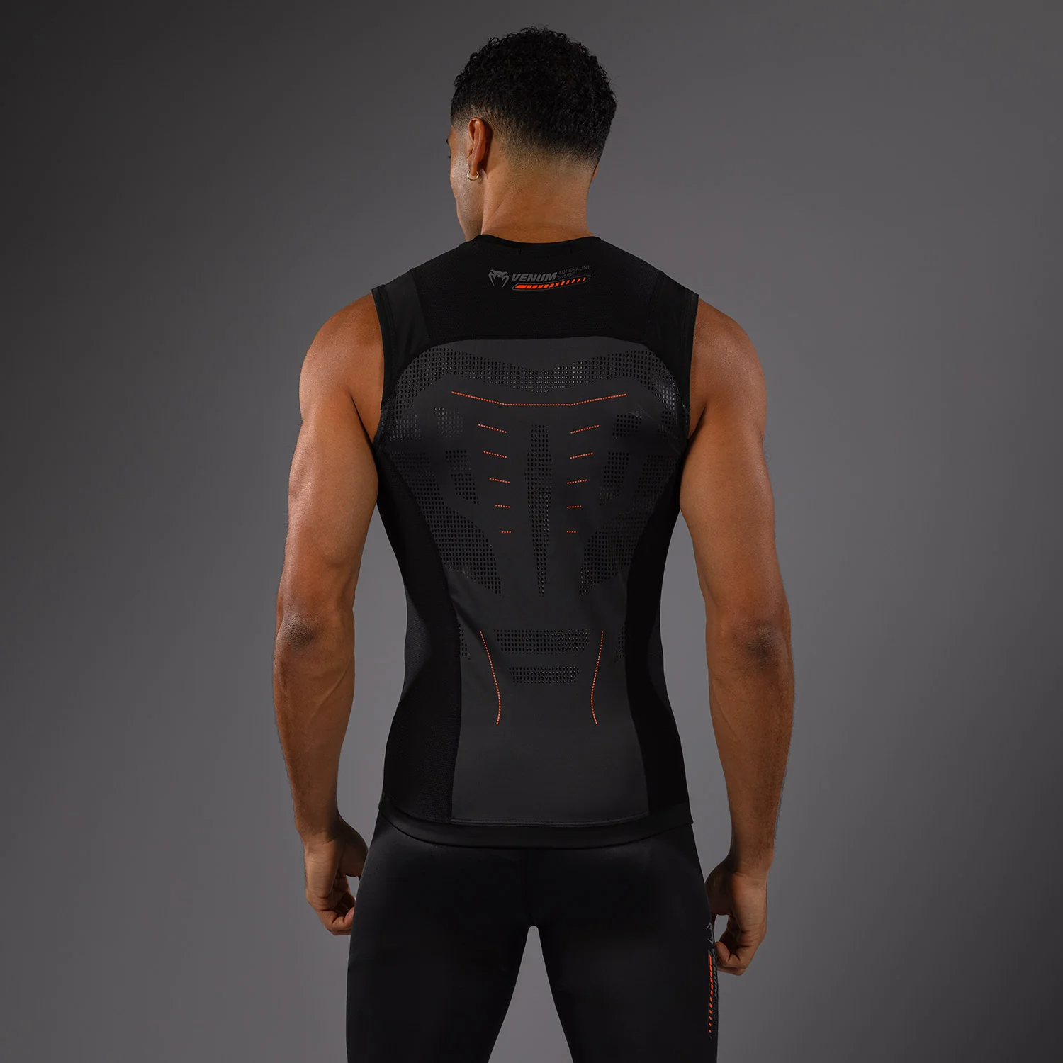 Venum Technical 3.0 Camiseta Sin Mangas Rashguard - Grafito - Image 4