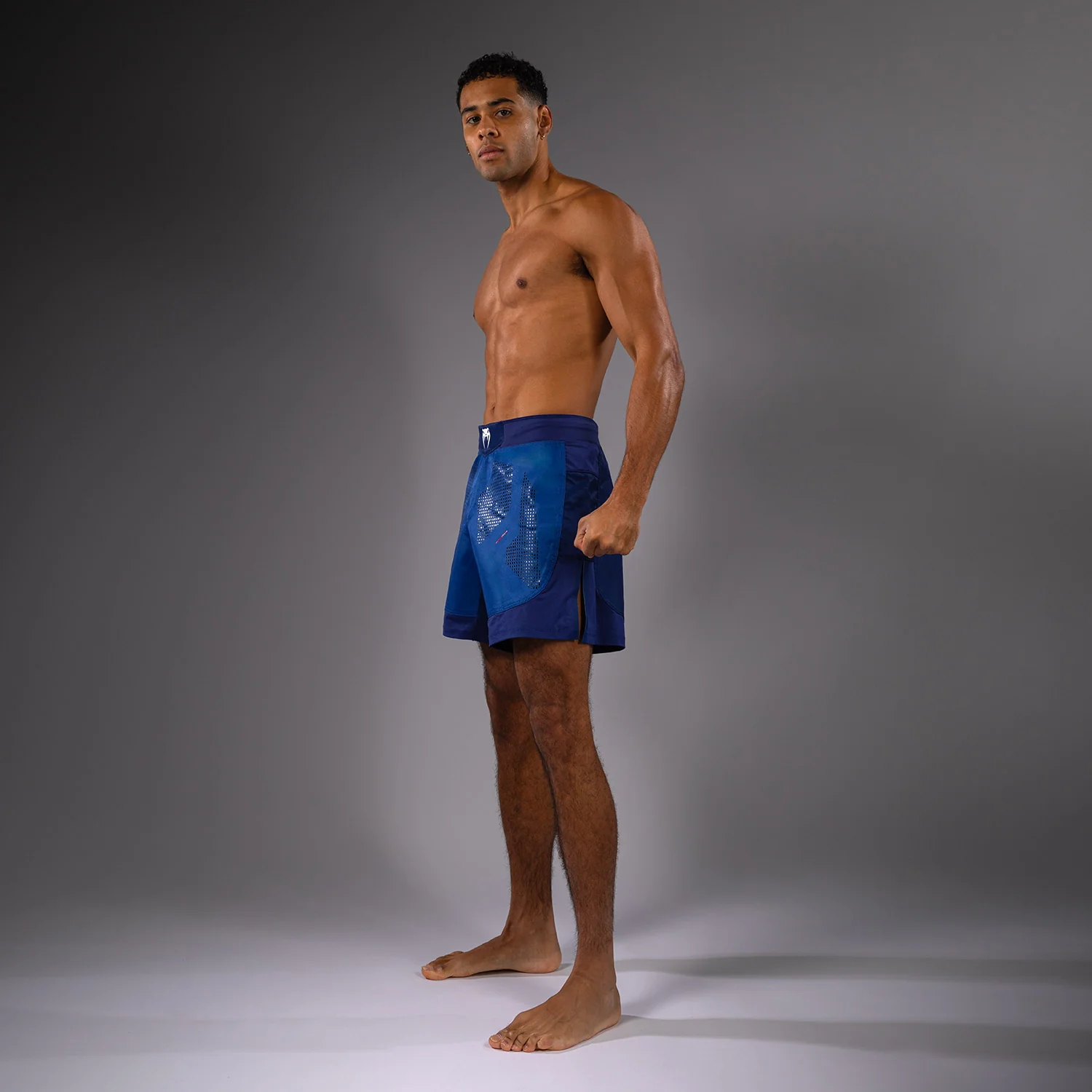 Venum Technical 3.0 Pantalones de Lucha - Azul Noche - Image 3