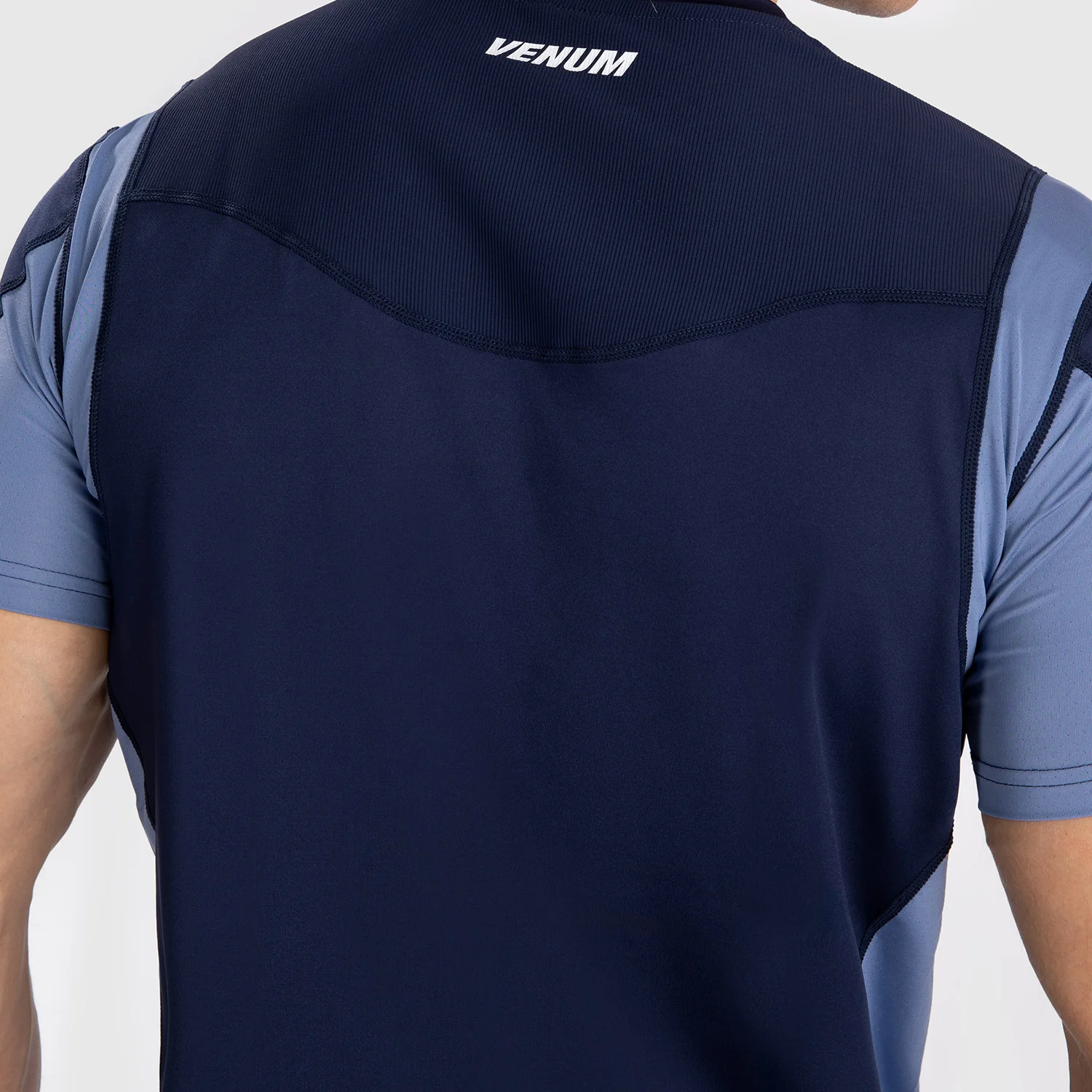Venum Tempest Camiseta para Hombre Dry-Tech - Azul Marino/Azul - Image 5