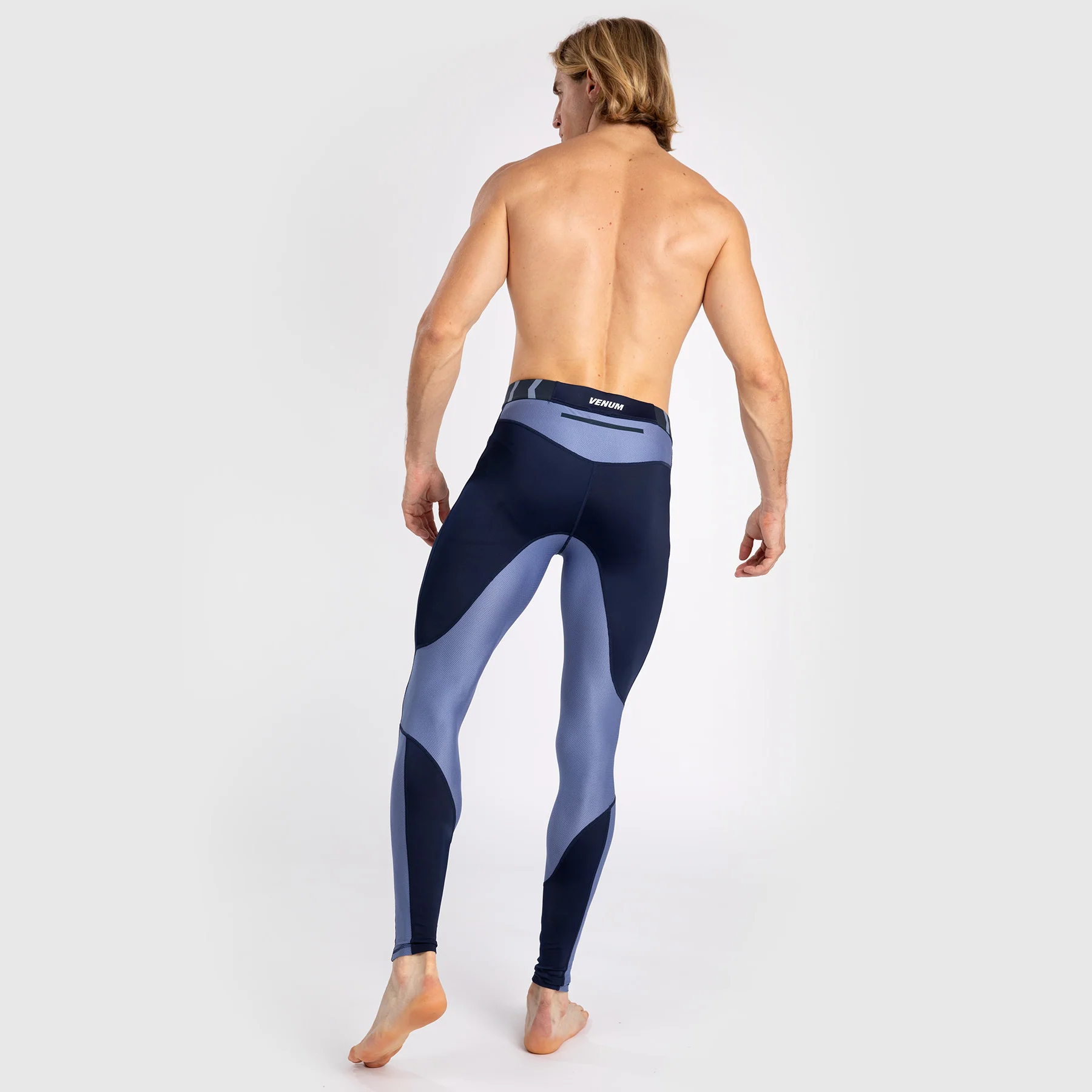 Venum Tempest Mallas para Hombre - Azul Marino/Azul - Image 3