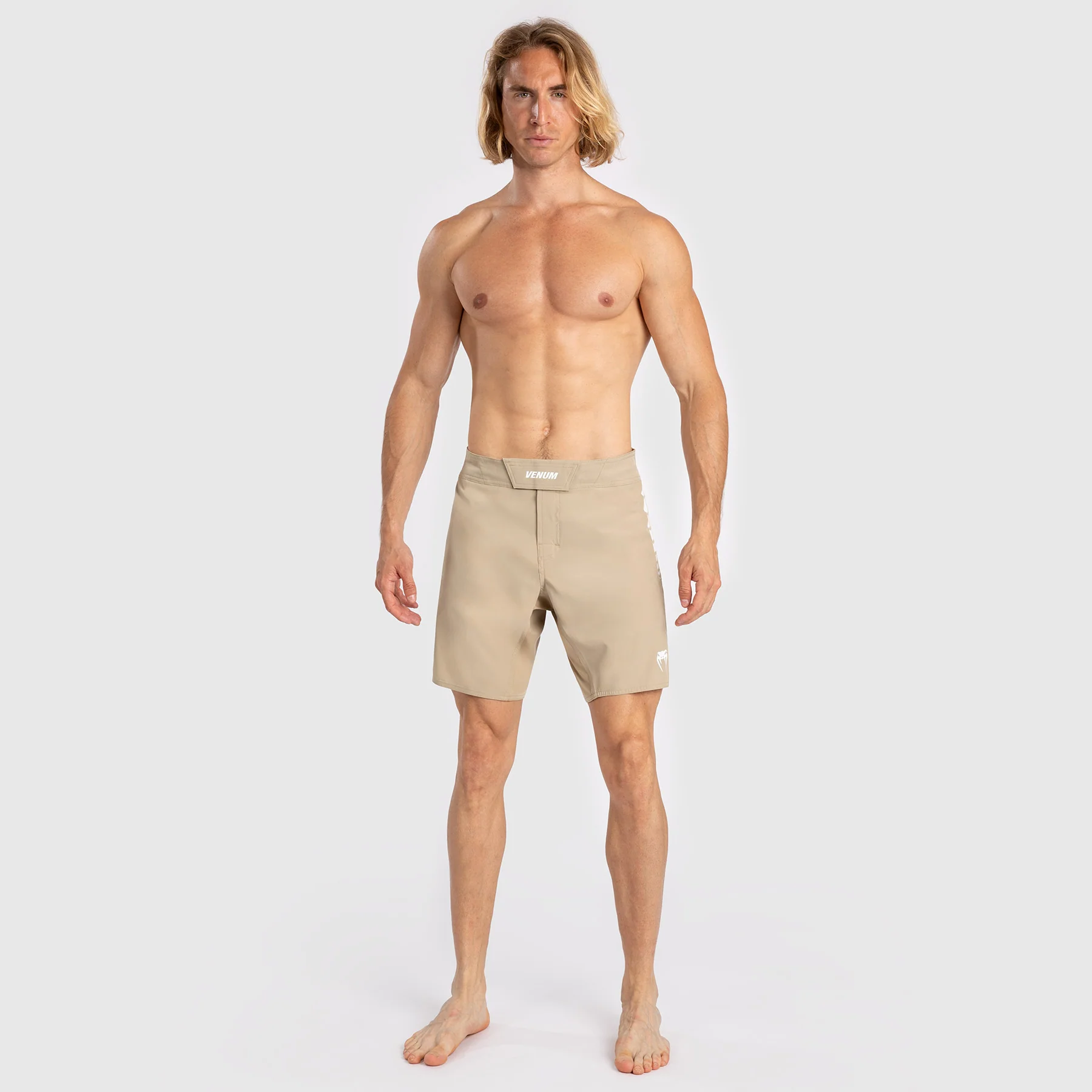 Venum Tempest Pantalones Cortos De Combate para Hombre - Beige/Arena - Image 7