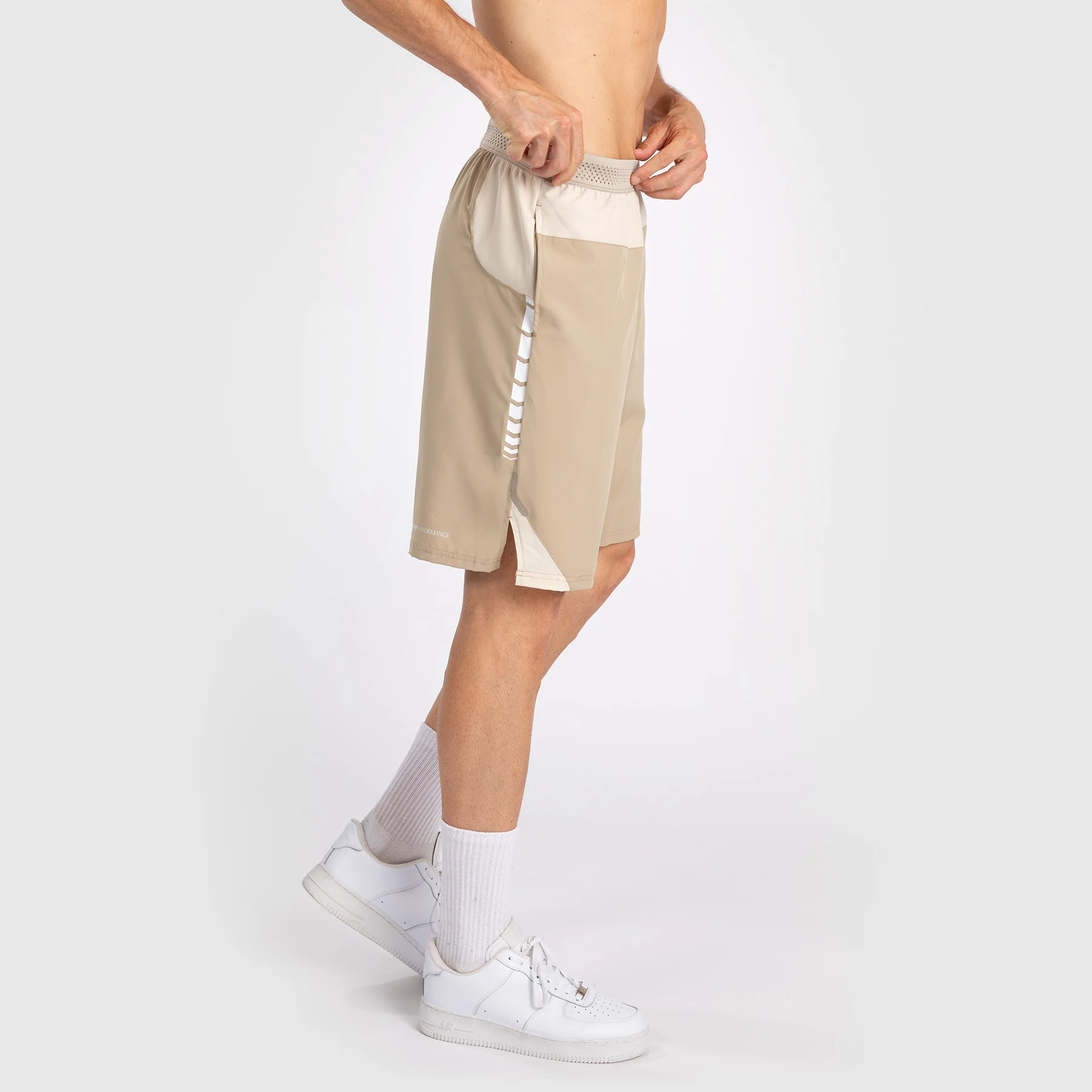 Venum Tempest Pantalones Cortos De Entrenamiento para Hombre - Beige/Arena - Image 2