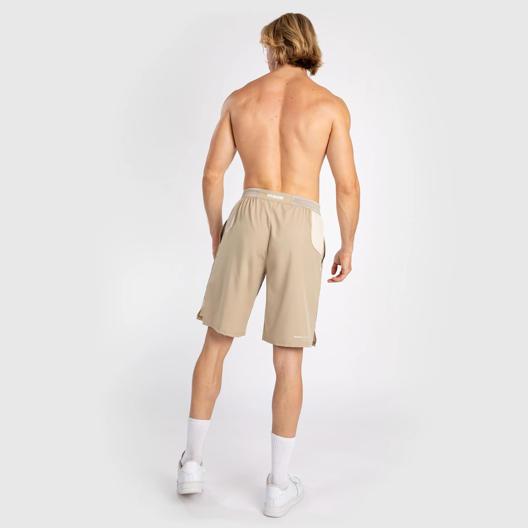 Venum Tempest Pantalones Cortos De Entrenamiento para Hombre - Beige/Arena - Image 3
