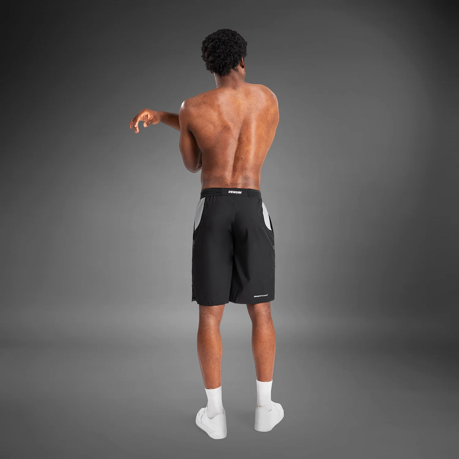 Venum Tempest Pantalones Cortos De Entrenamiento para Hombre - Negro/Gris - Image 8