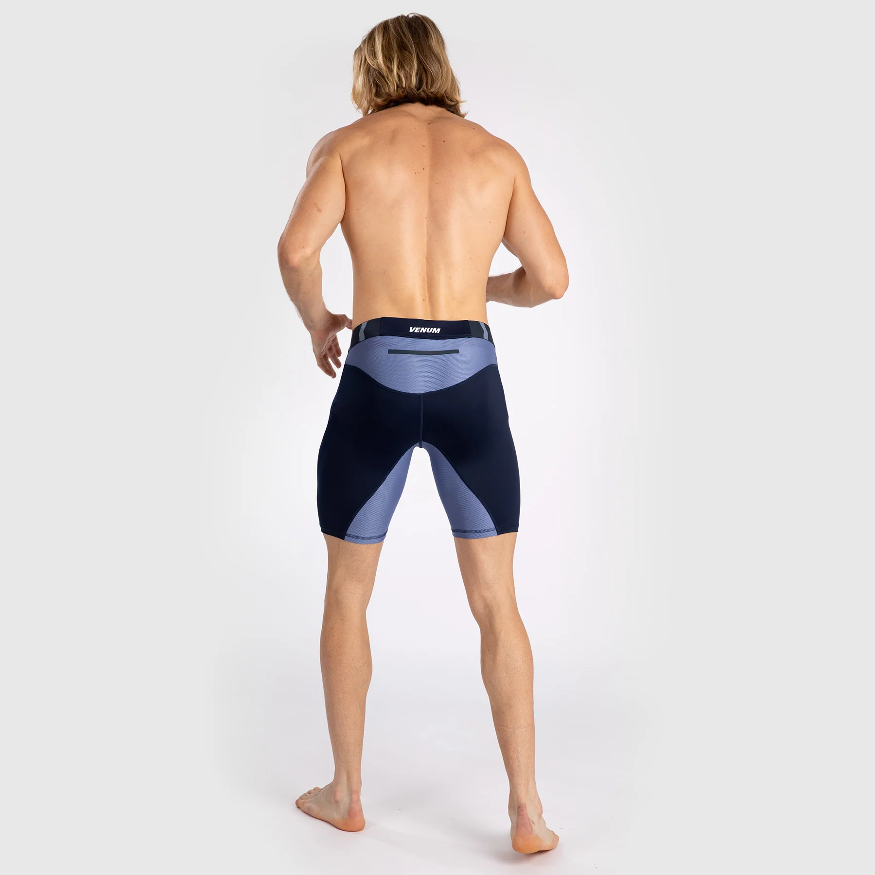 Venum Tempest Vale Tudo para Hombre - Azul Marino/Azul - Image 3