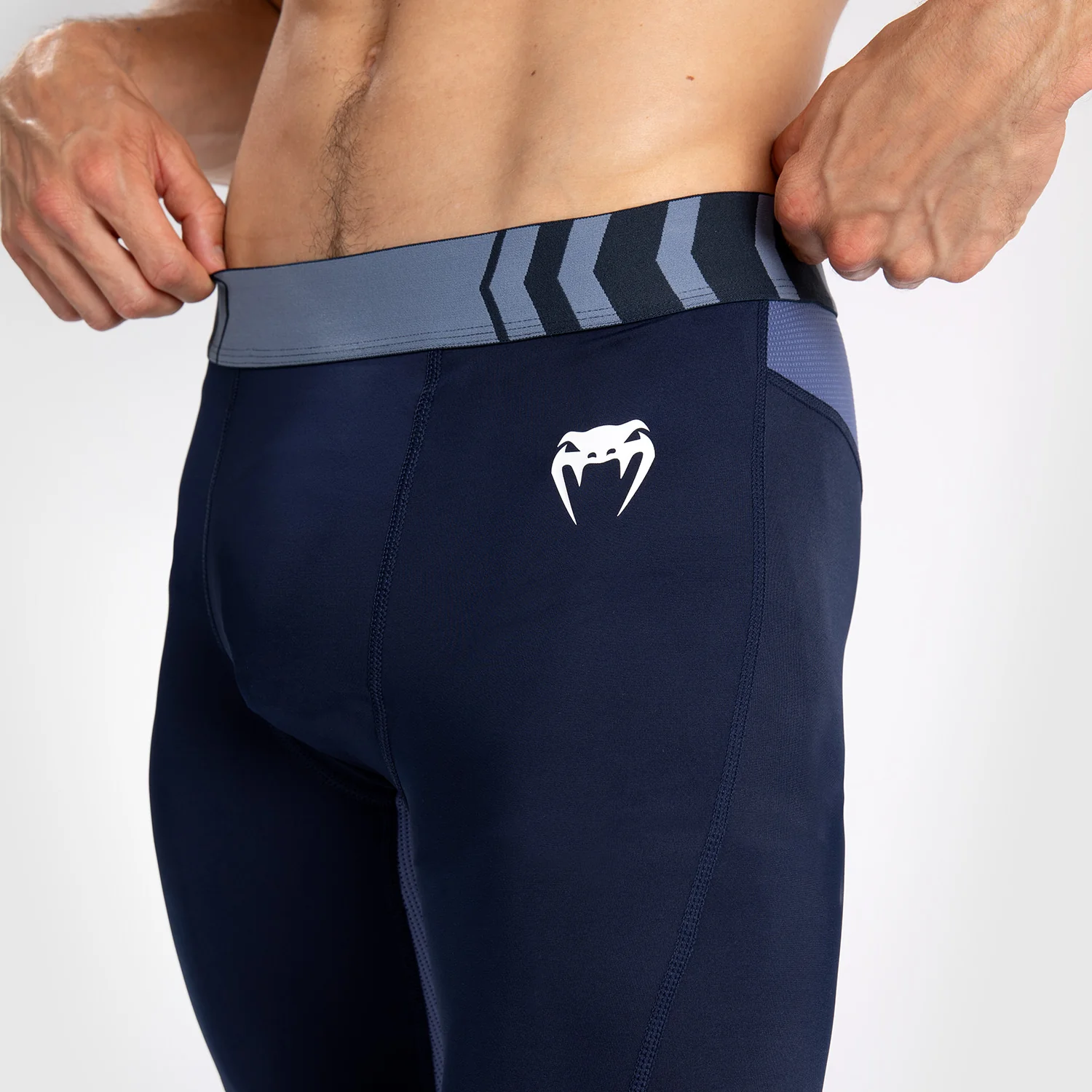 Venum Tempest Vale Tudo para Hombre - Azul Marino/Azul - Image 4