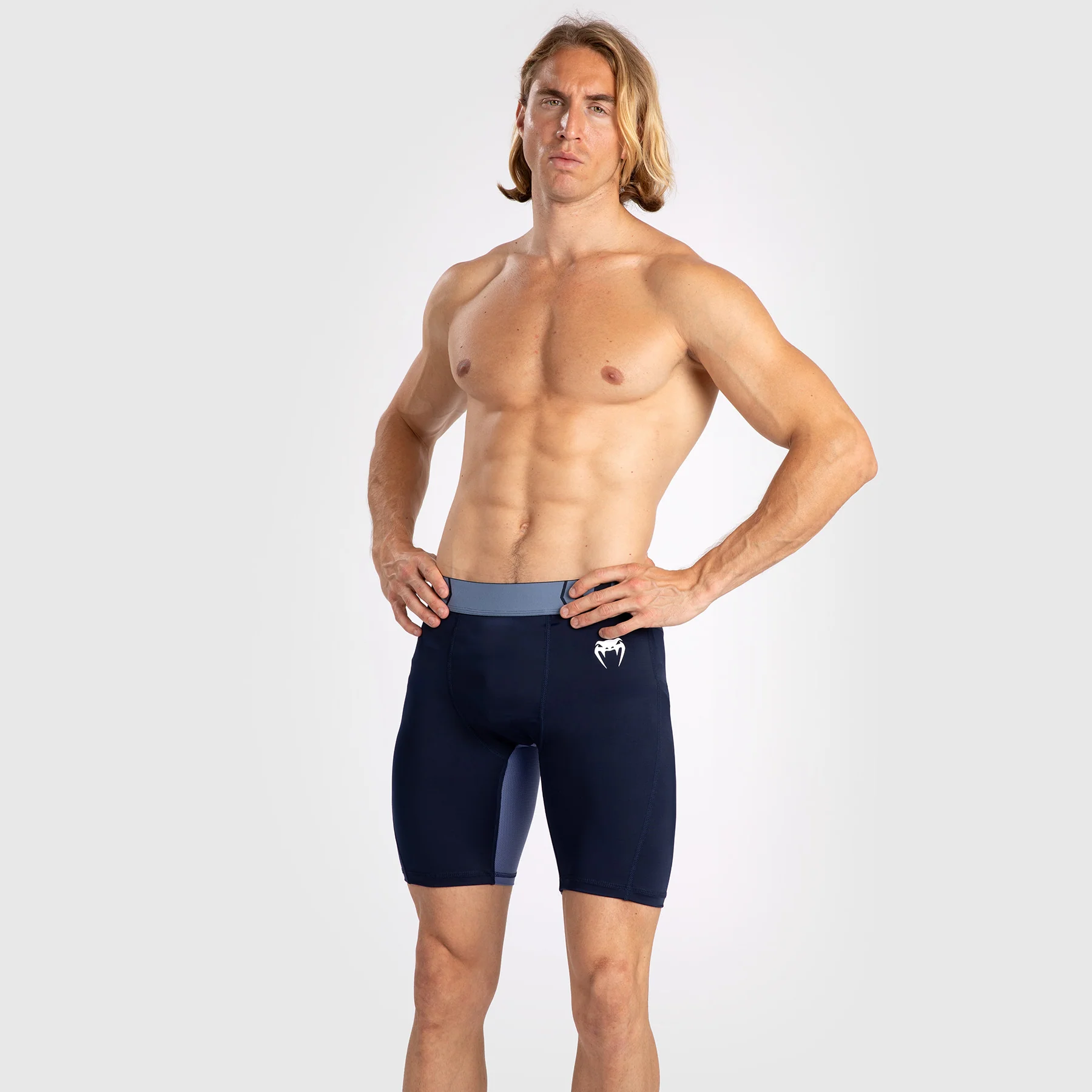 Venum Tempest Vale Tudo para Hombre - Azul Marino/Azul - Image 6