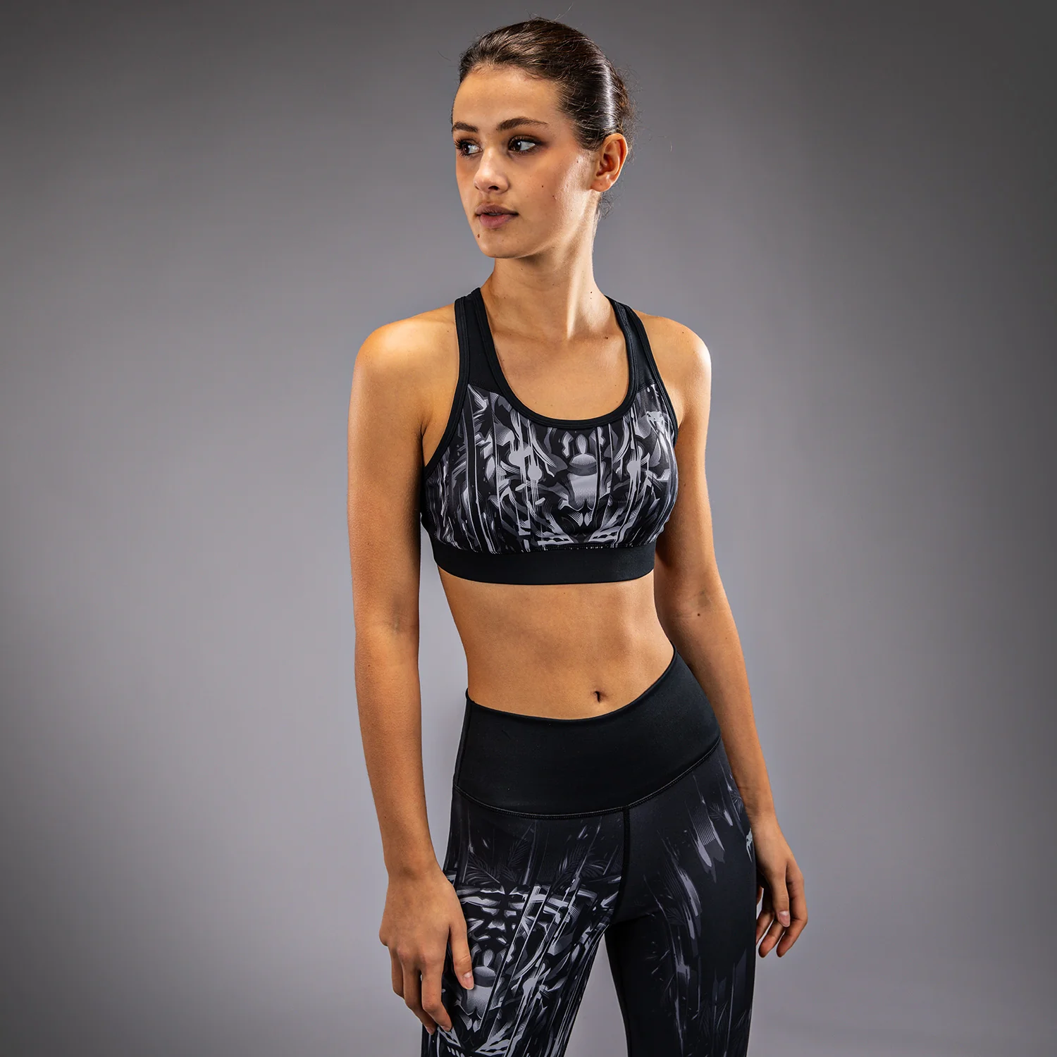 Venum Tiger Sujetador deportivo para Mujer - Negro/Plata - Image 5