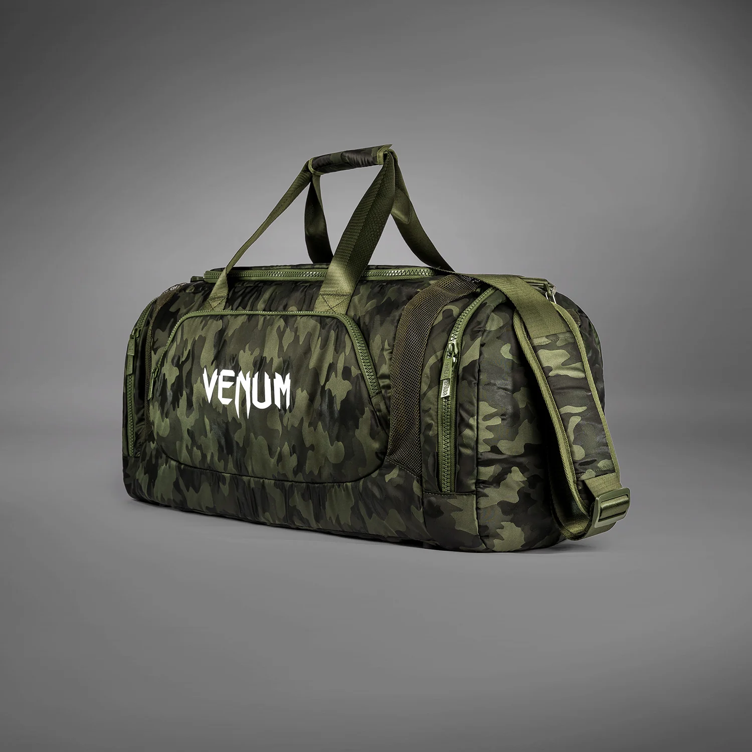 Venum Trainer Lite Bolsa de Deporte (48L) – Caqui/Camo - Image 2
