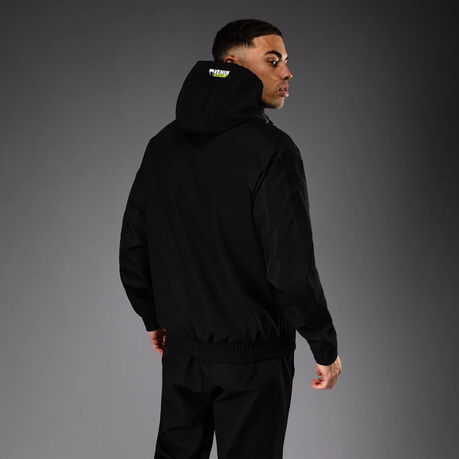 Venum Training Camp 4.0 Chaqueta de chándal - Negro/Verde neón - Image 5