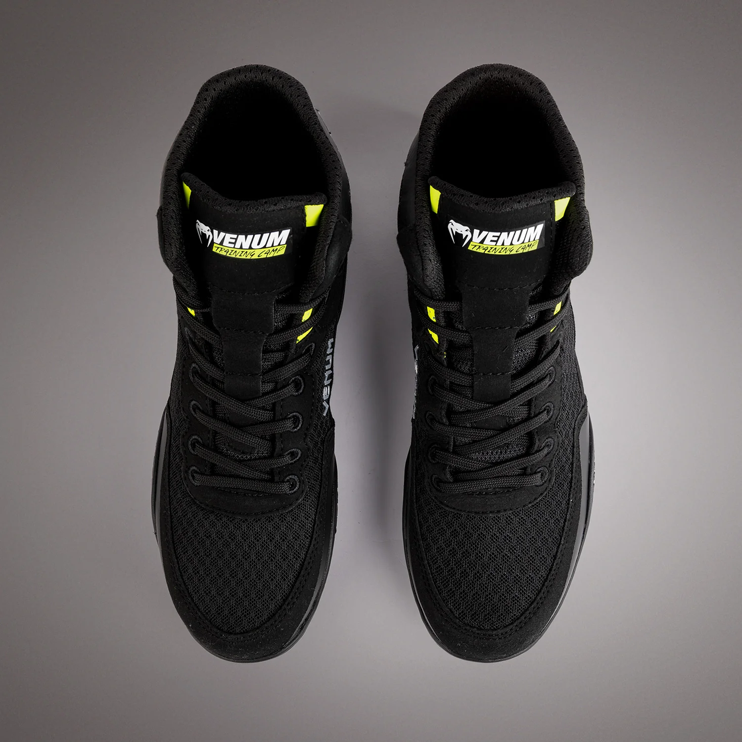 Venum Training Camp 4.0 Zapatillas de lucha Elite - Negro/Verde neón - Image 6