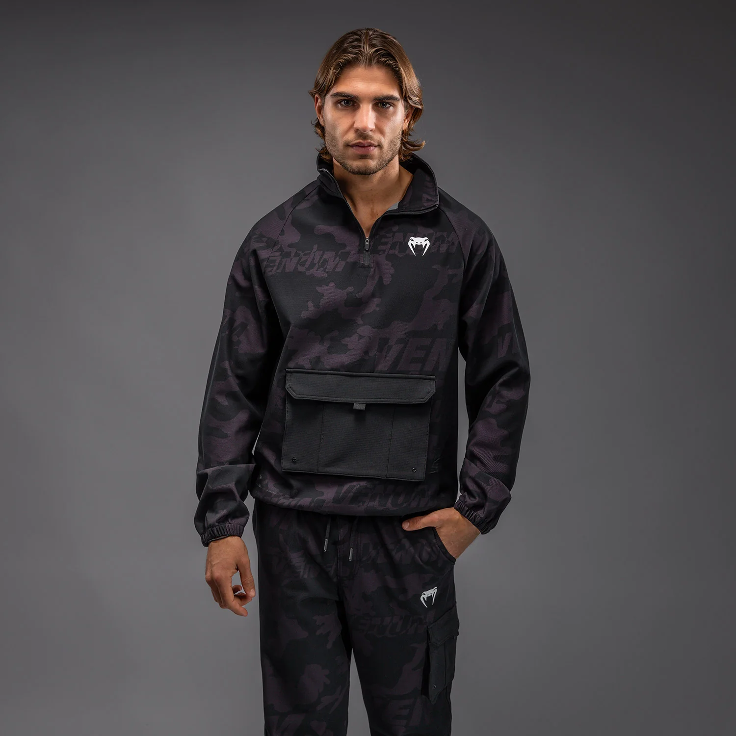 Venum Trooper Chaqueta de Chándal Para Hombre - Negro/Púrpura