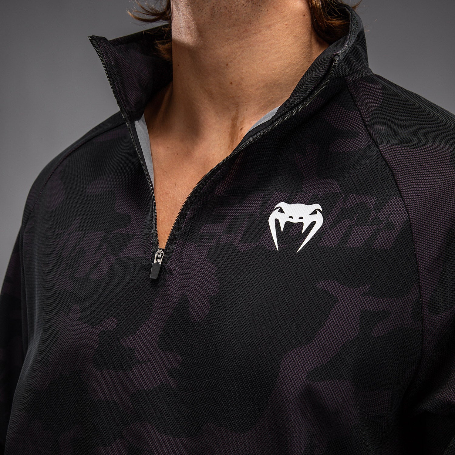 Venum Trooper Chaqueta de Chándal Para Hombre - Negro/Púrpura - Image 4