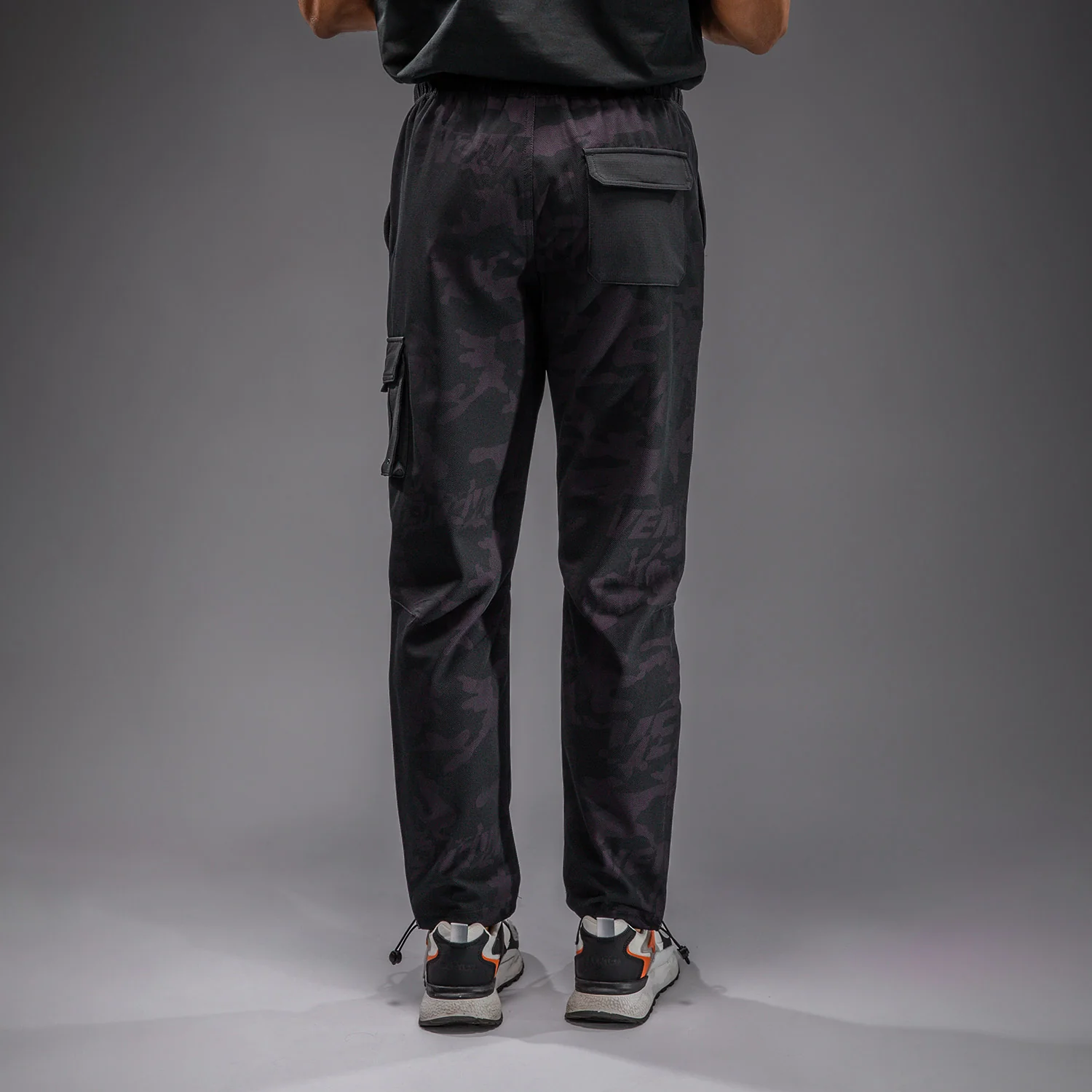 Venum Trooper Pantalones de Chándal Para Hombre - Negro/Púrpura - Image 3