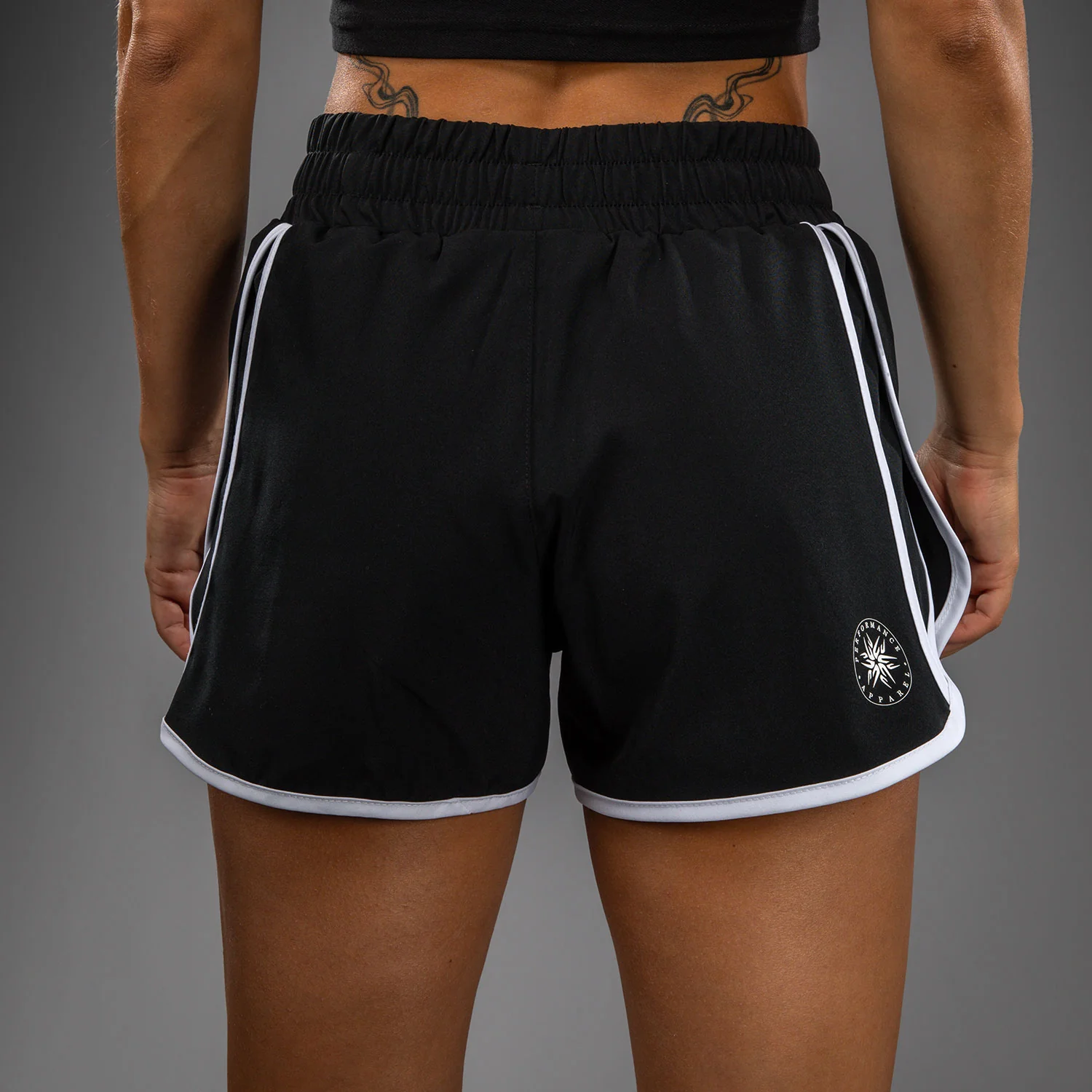 Venum Twilight Shorts de Entrenamiento para Mujer - Negro/Blanco - Image 6