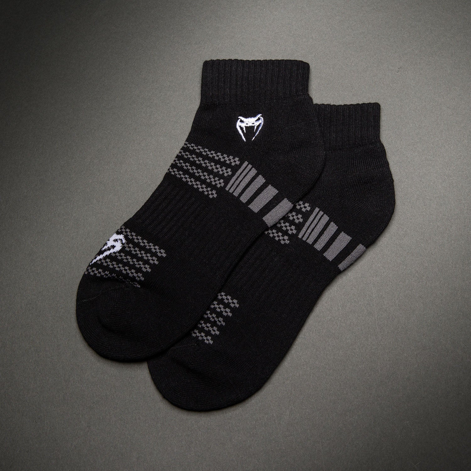 Venum Vector Pack 3 Calcetines Tobilleros - Negro/Gris - Image 4
