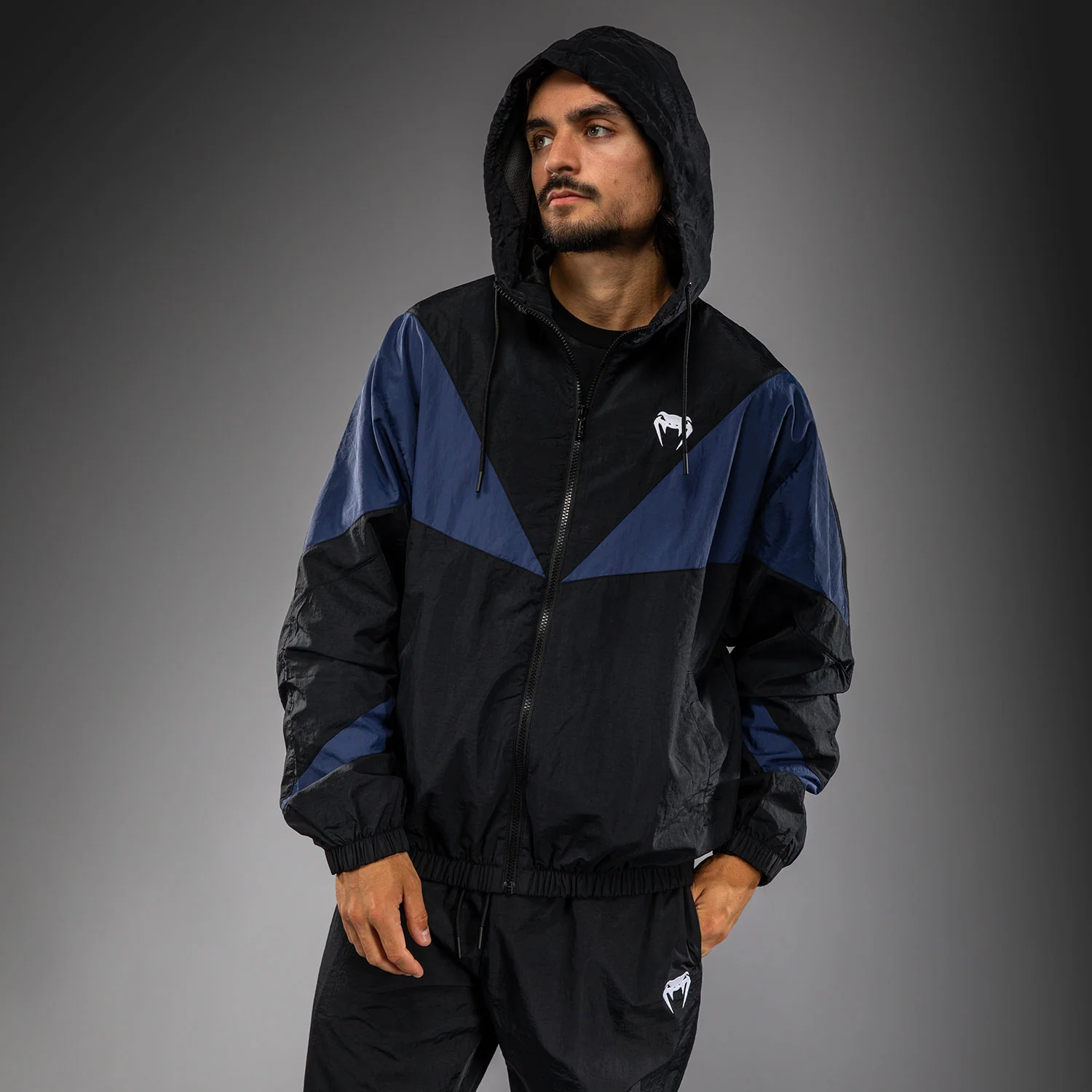 Venum Vectra Chaqueta de Chándal - Negro/Azul - Image 4