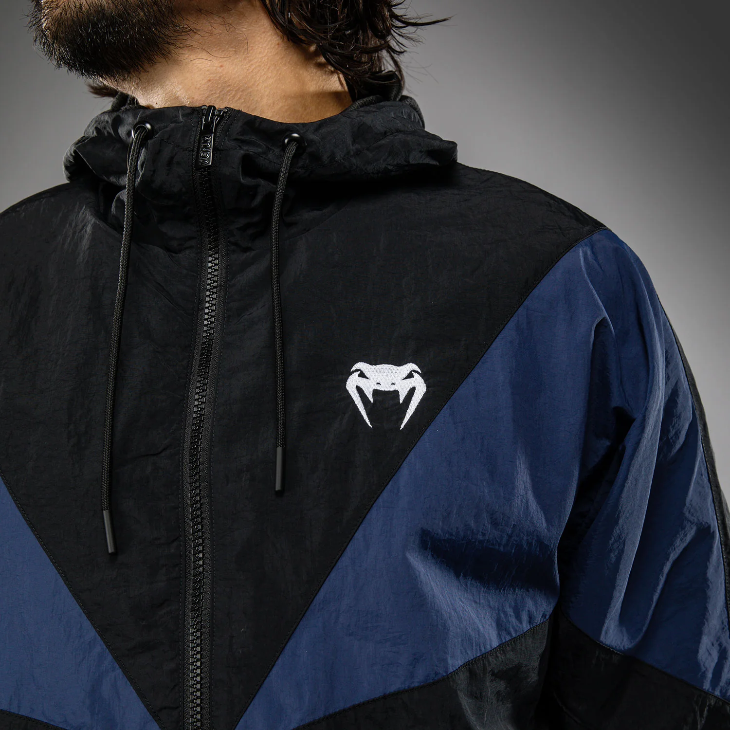 Venum Vectra Chaqueta de Chándal - Negro/Azul - Image 6