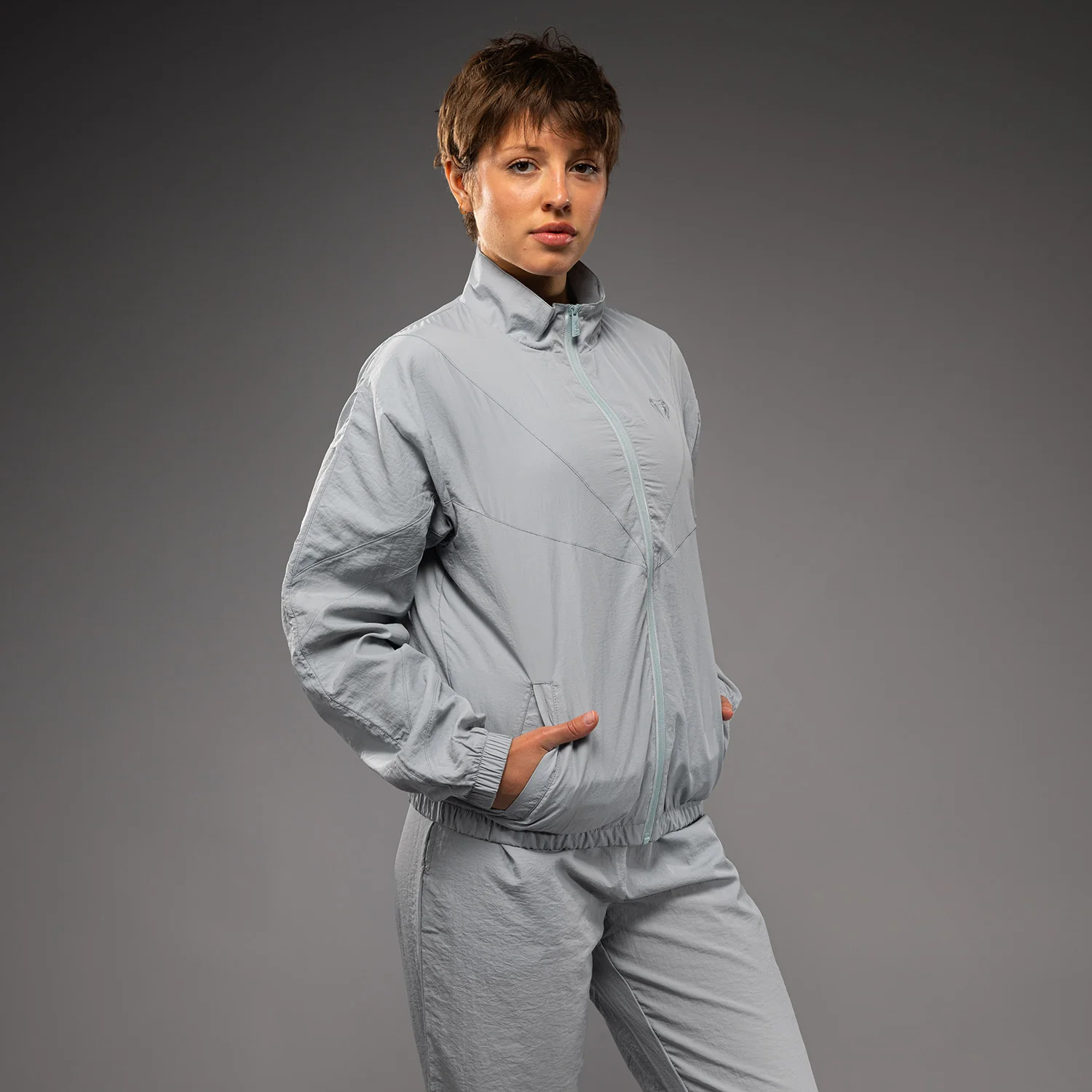 Venum Vectra Chaqueta de Chándal para Mujer - Azul Tormenta - Image 2