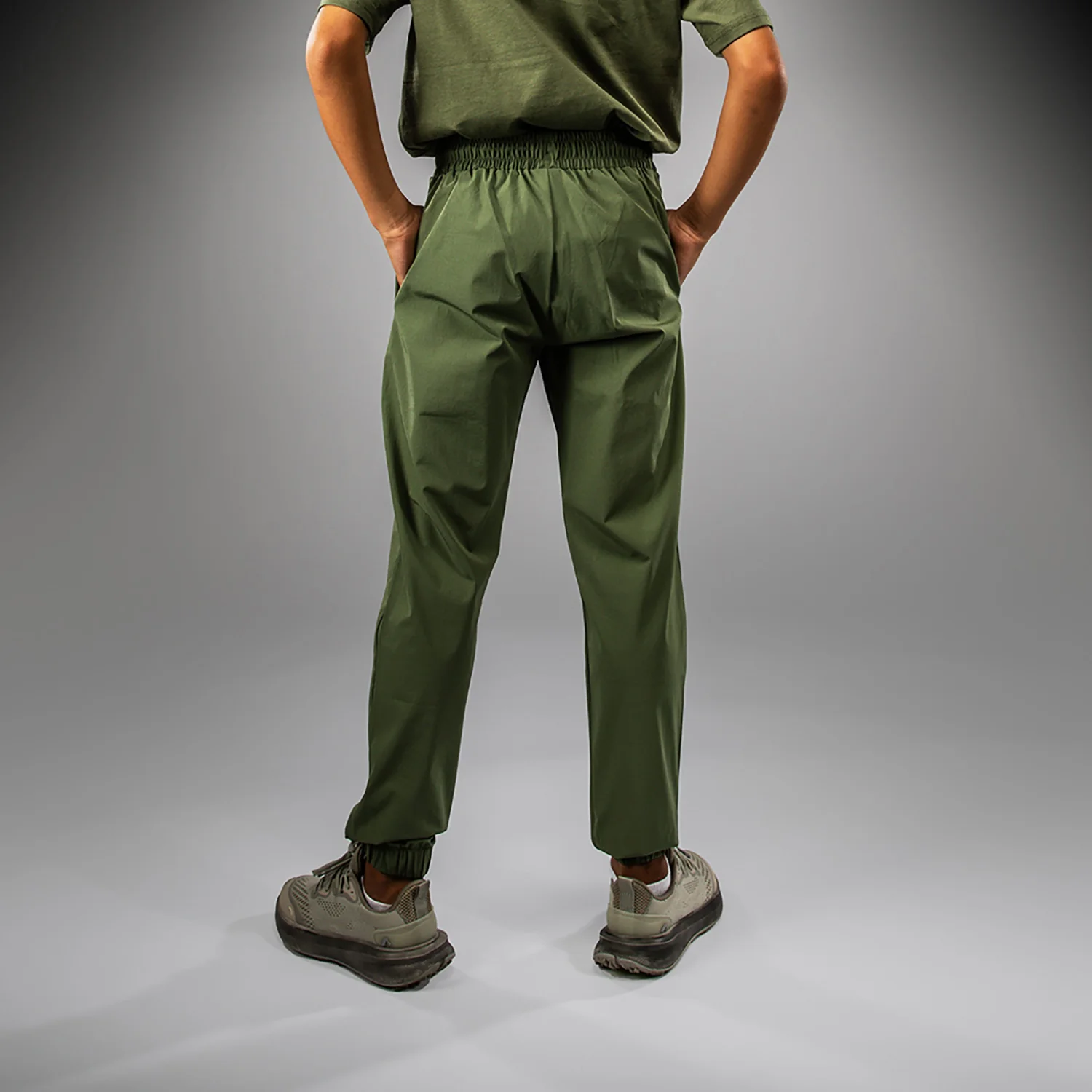 Venum Vectra Joggers para Niños - Verde Militar/Naranja - Image 3