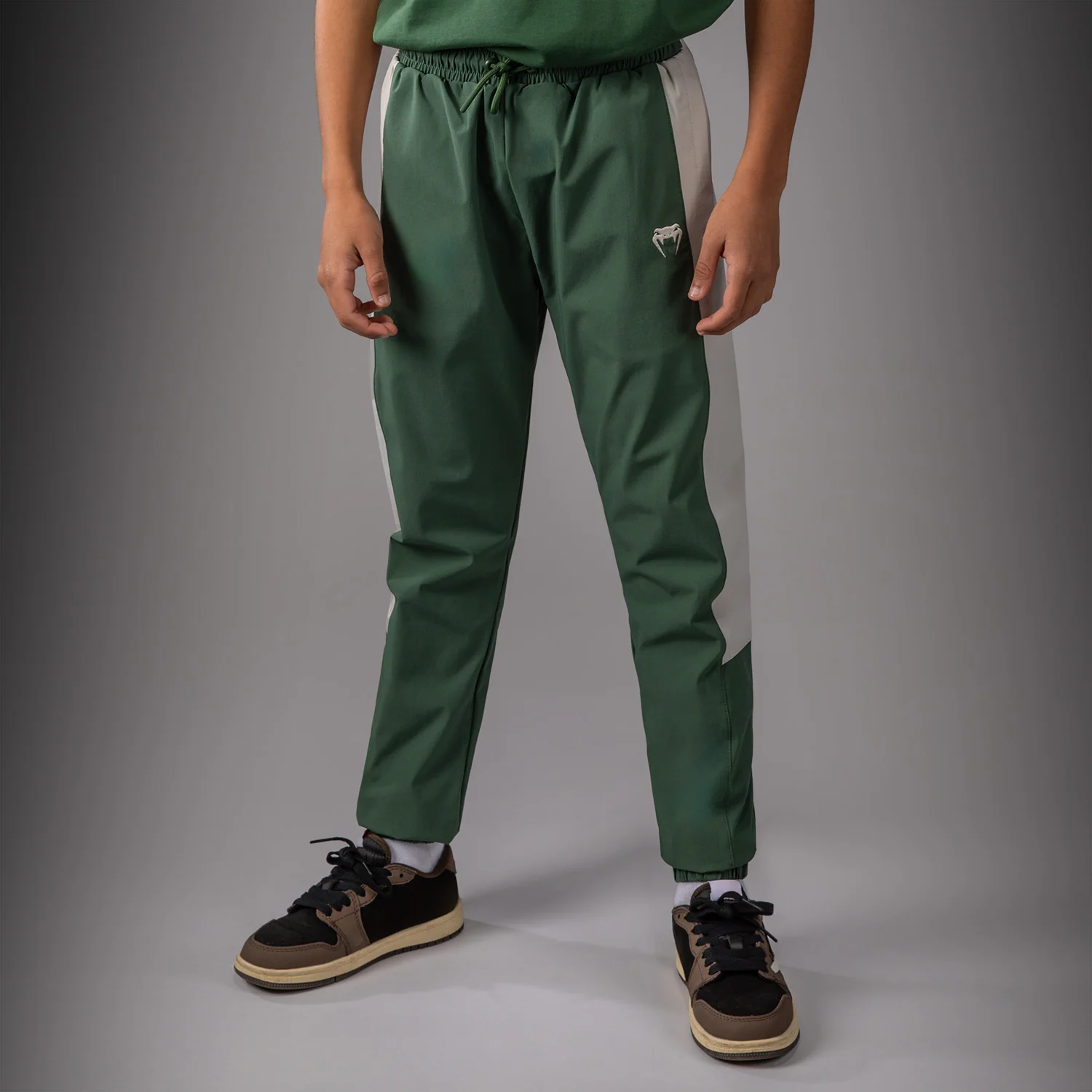 Venum Vectra Pantalón Jogger Infantil – Verde Bosque/ Blanco Roto