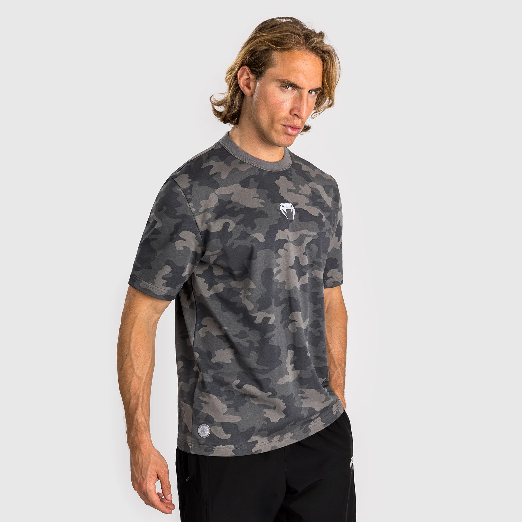 Venum Vortex XL Camiseta para Hombre - Camuflaje Antracita - Image 2