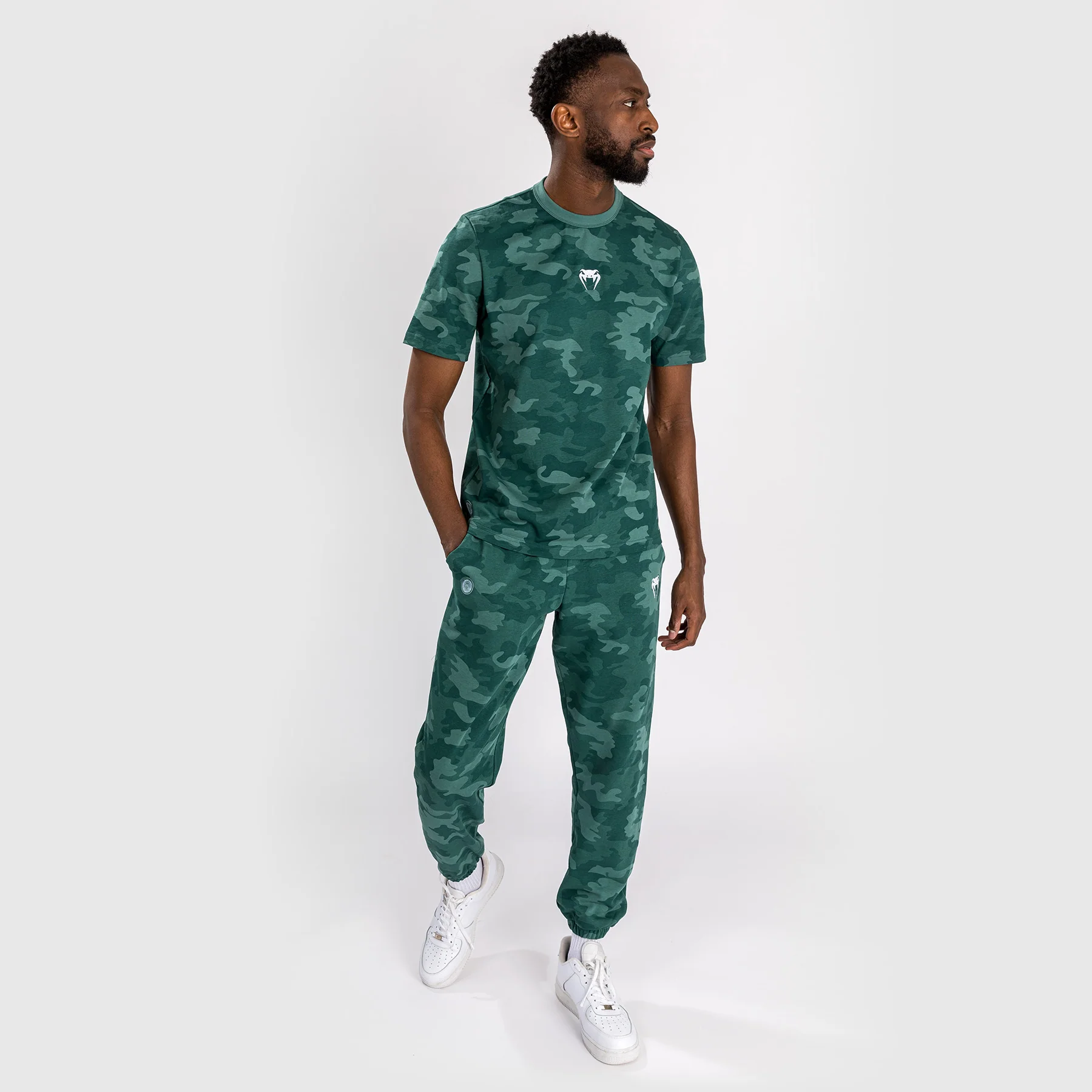 Venum Vortex XL Camiseta para Hombre - Camuflaje Turquesa - Image 4