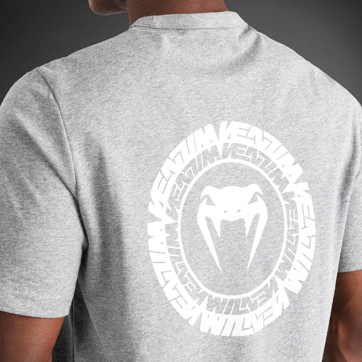 Venum Vortex XL Camiseta para Hombre - Gris Claro Jaspeado - Image 6