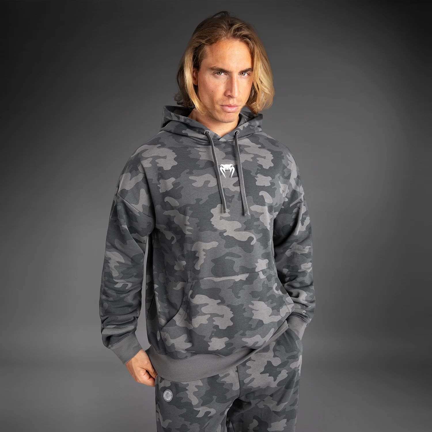Venum Vortex XL Sudadera Con Capucha para Hombre - Camuflaje Antracita - Image 2