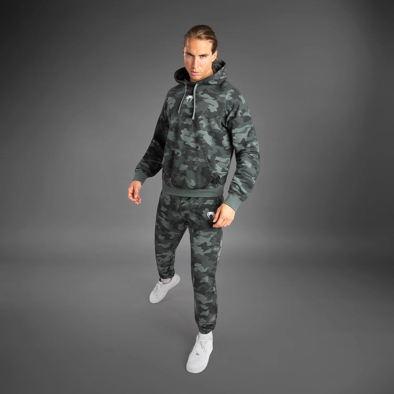 Venum Vortex XL Sudadera Con Capucha para Hombre - Camuflaje Caqui - Image 4