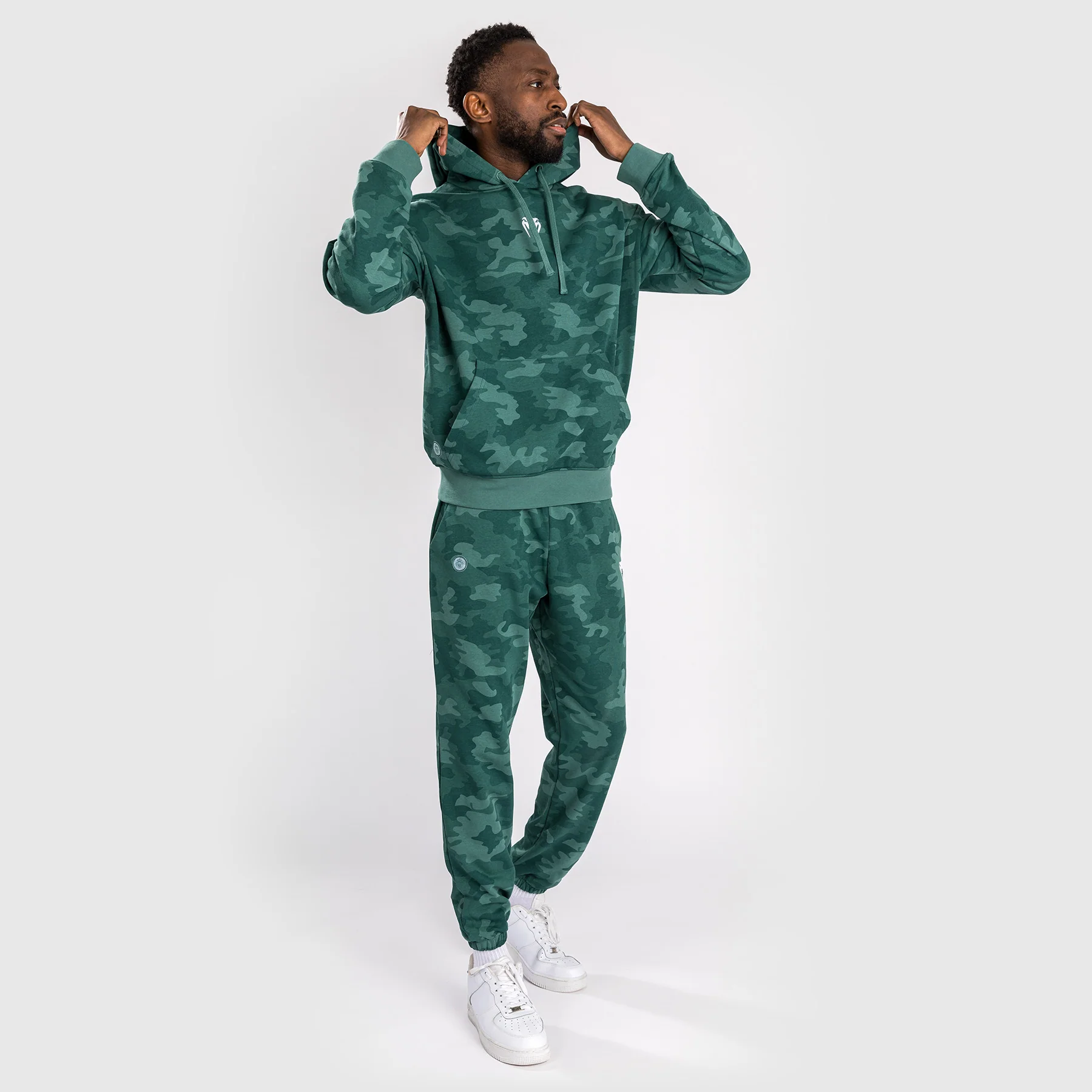 Venum Vortex XL Sudadera Con Capucha para Hombre - Camuflaje Turquesa - Image 7