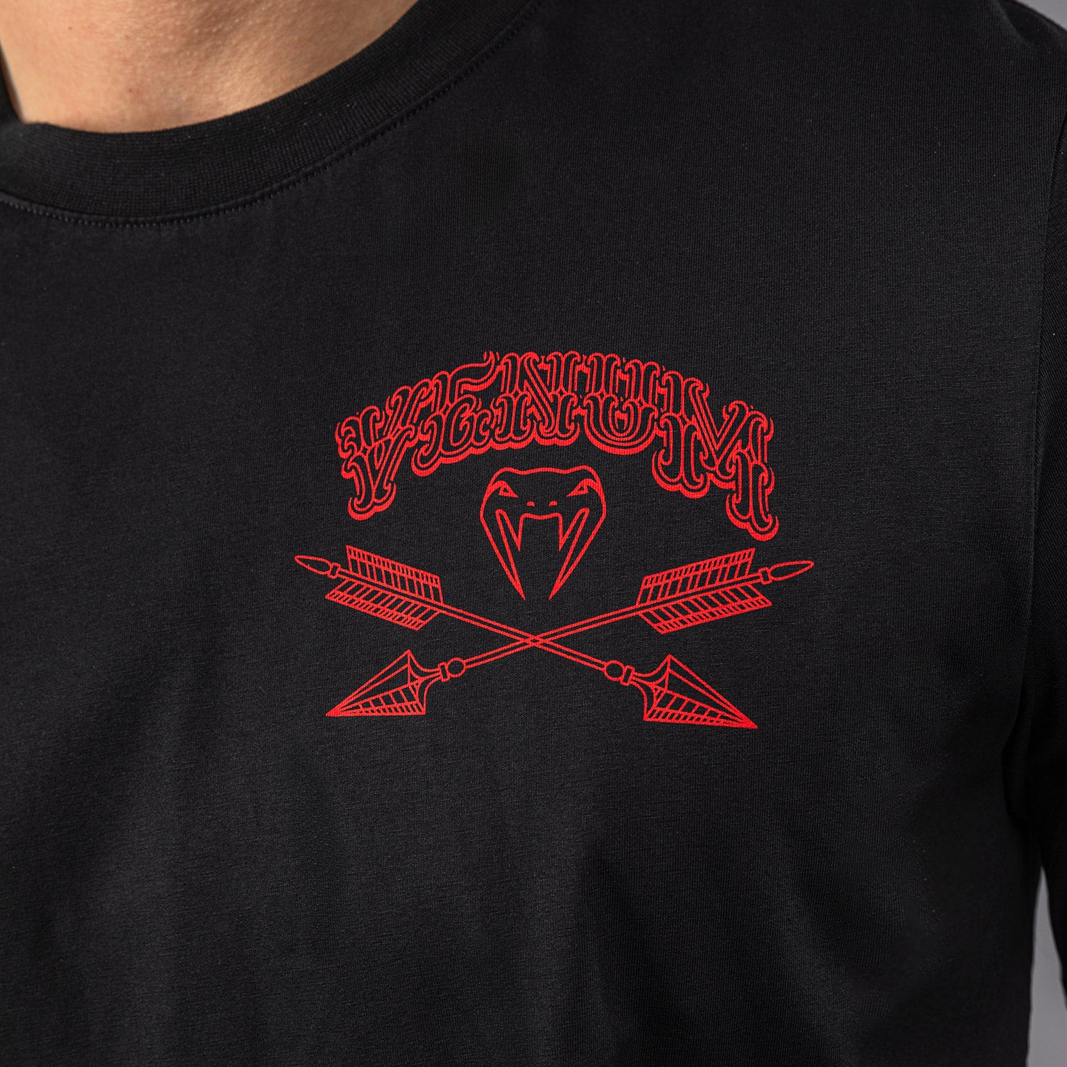Venum Wolf Atak Camiseta – Negro/Rojo - Image 5
