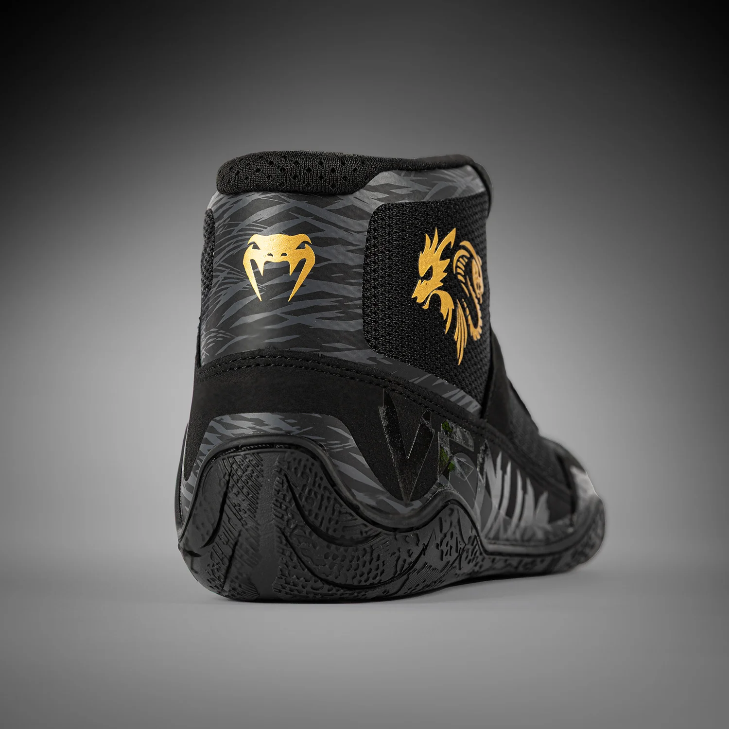 Venum x Chimaev Zapatillas de Lucha  - Negro/Gris - Image 3