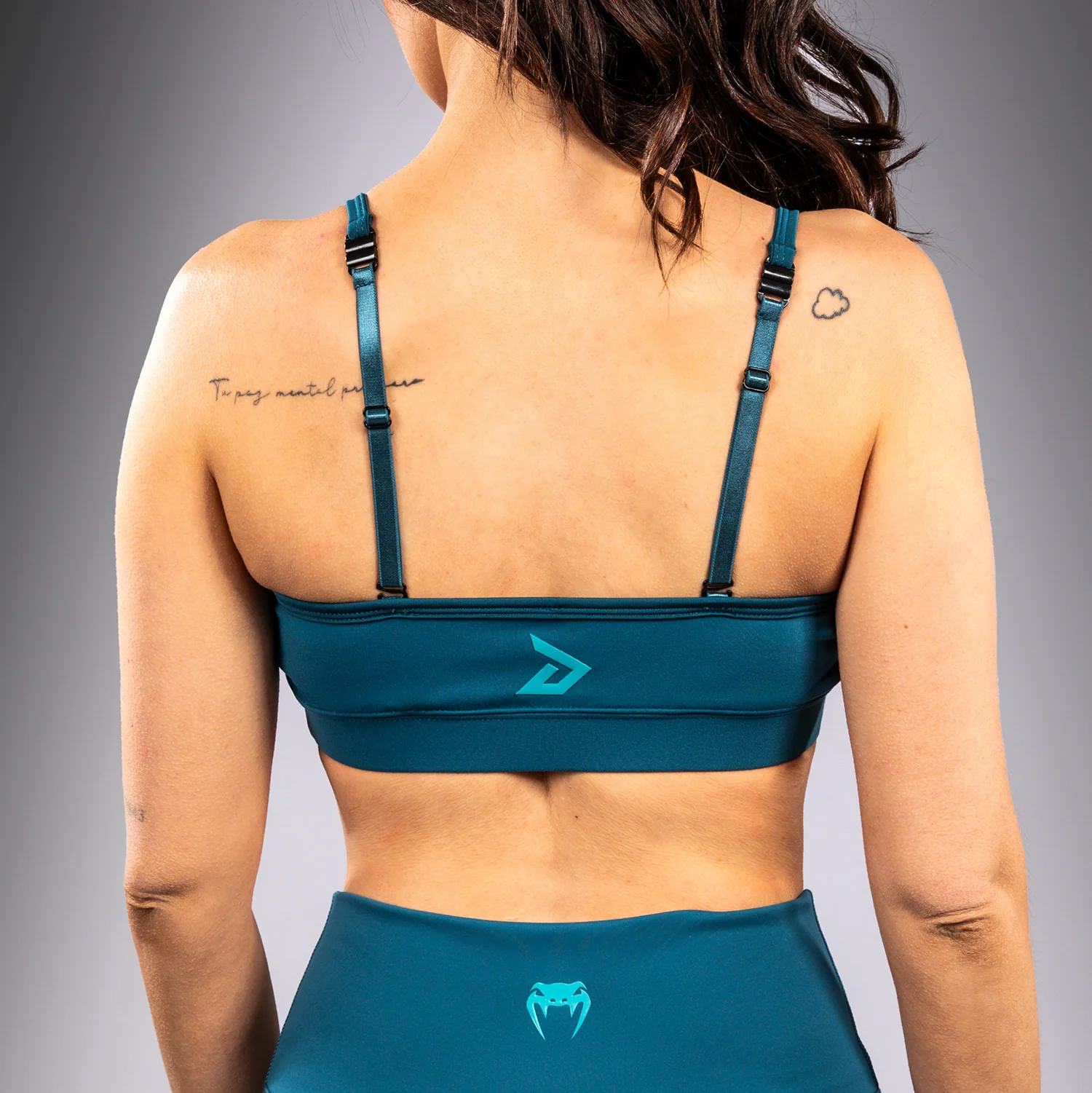 Venum x Demi Sujetador deportivo para mujer - Azul Azur - Image 8