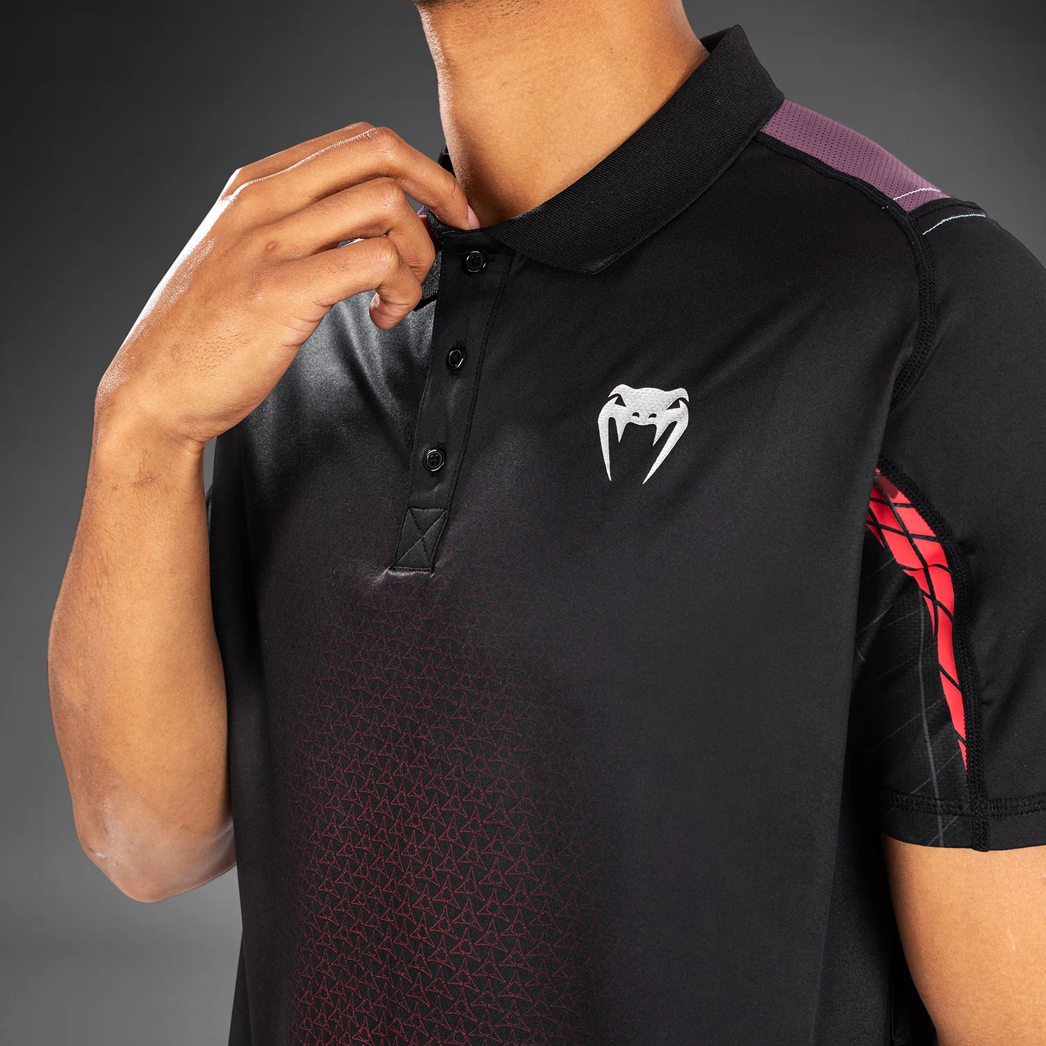 Venum x Dodge Banshee Polo Dry Tech Hombre - Negro - Image 10