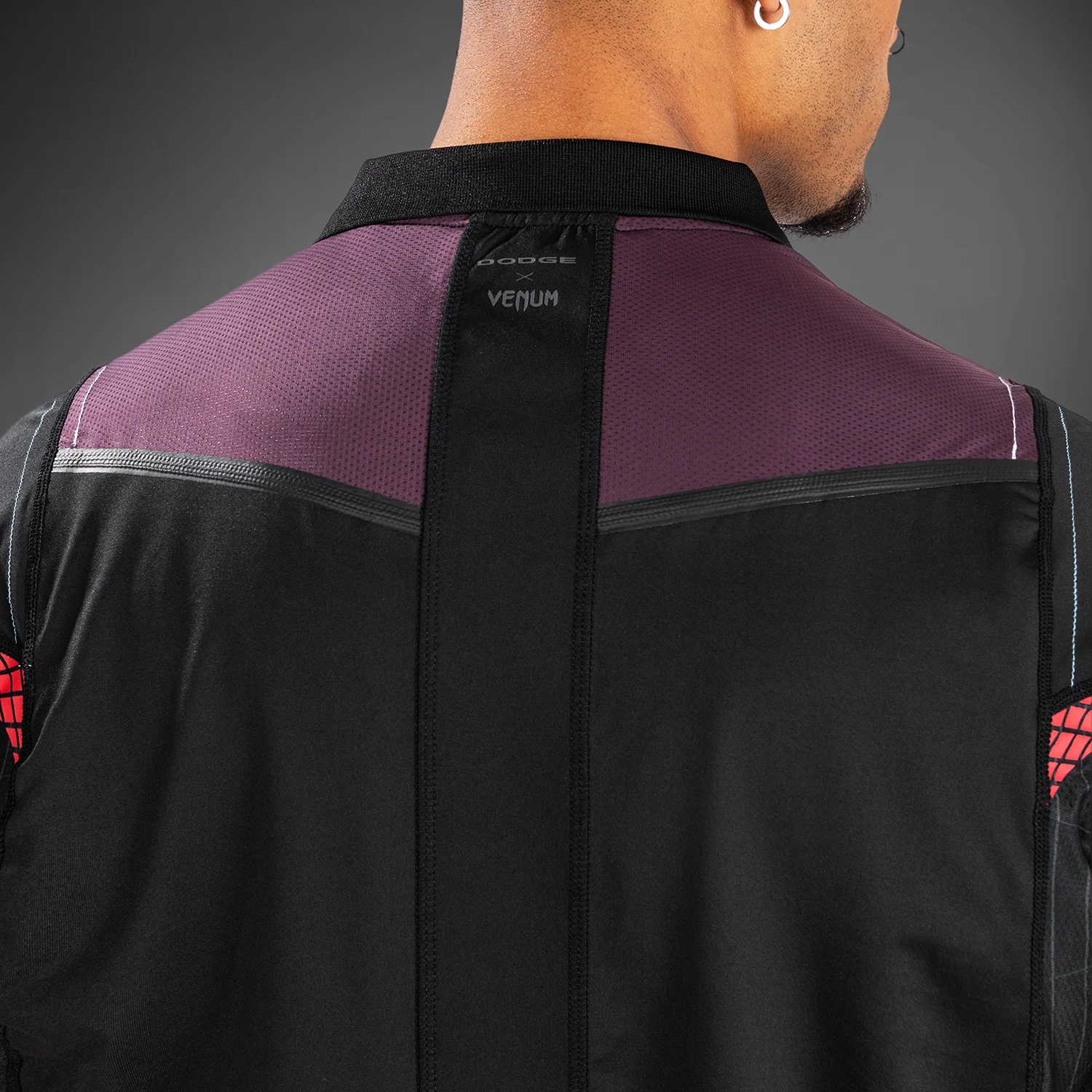 Venum x Dodge Banshee Polo Dry Tech Hombre - Negro - Image 4