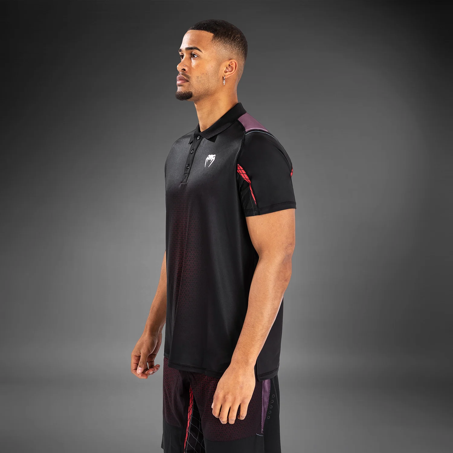 Venum x Dodge Banshee Polo Dry Tech Hombre - Negro - Image 5