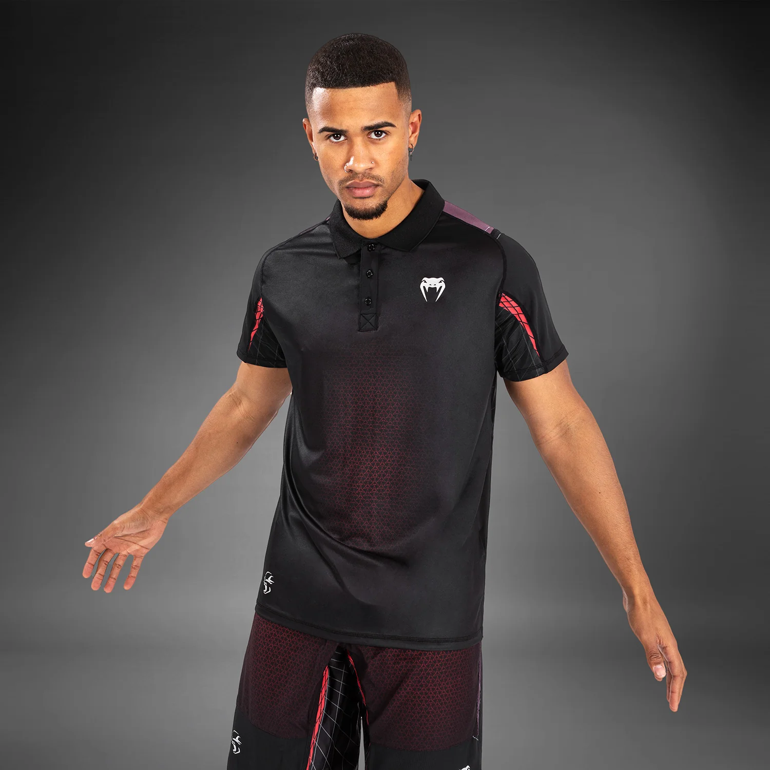 Venum x Dodge Banshee Polo Dry Tech Hombre - Negro - Image 8