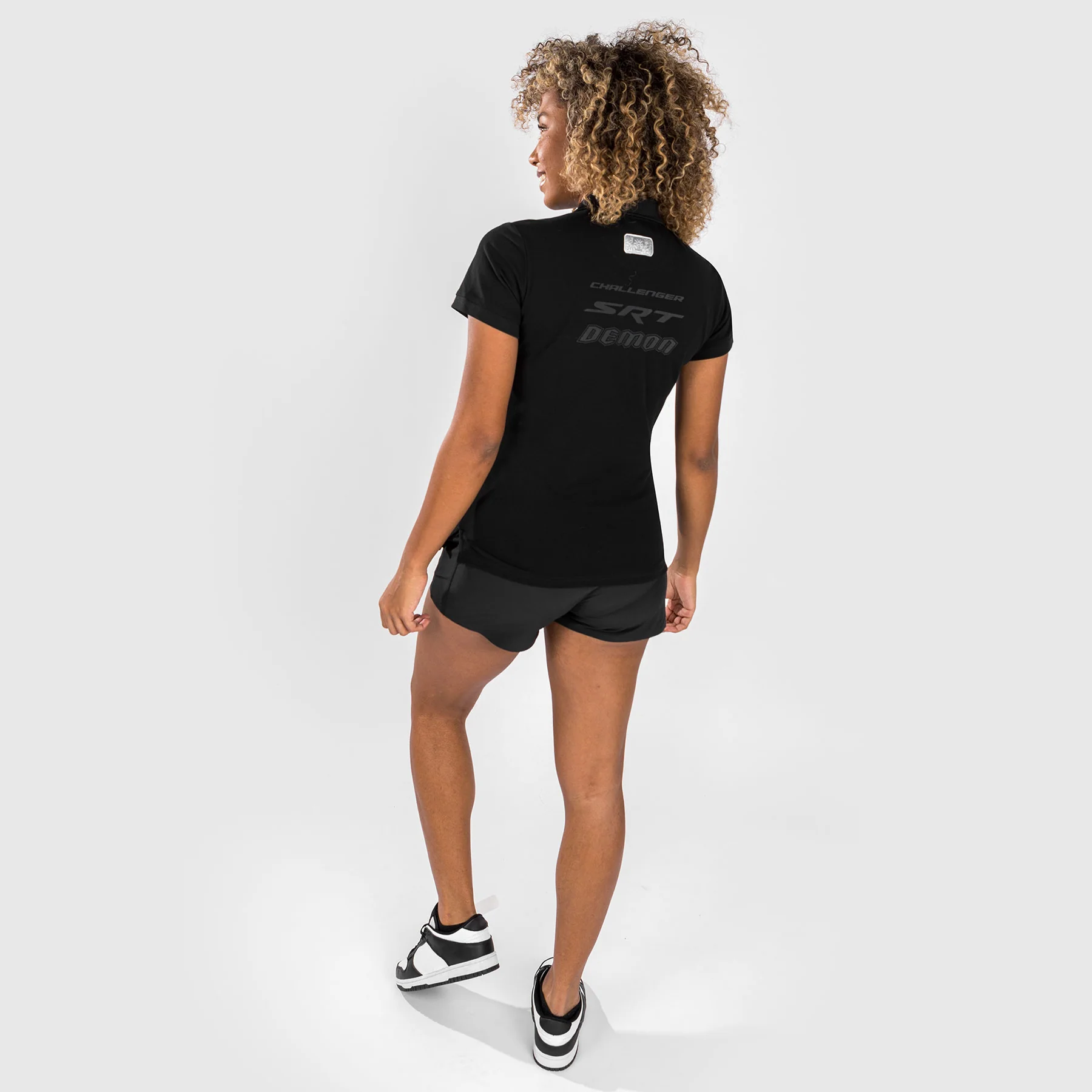 Venum x Dodge Demon 170 Polo de mujer - Negro - Image 7