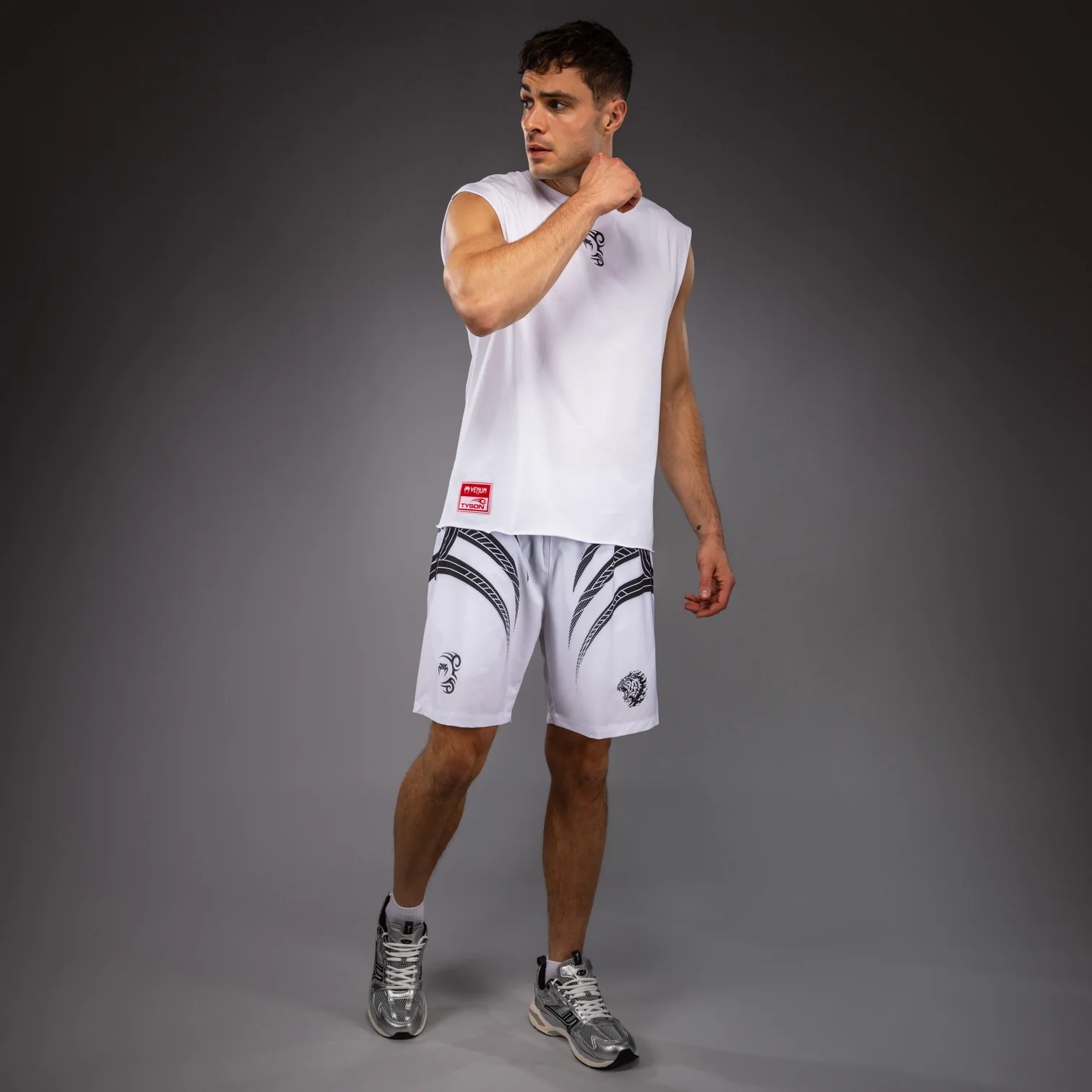 Venum x Mike Tyson Tiger Camiseta Sin Mangas - Blanco Óptico - Image 4