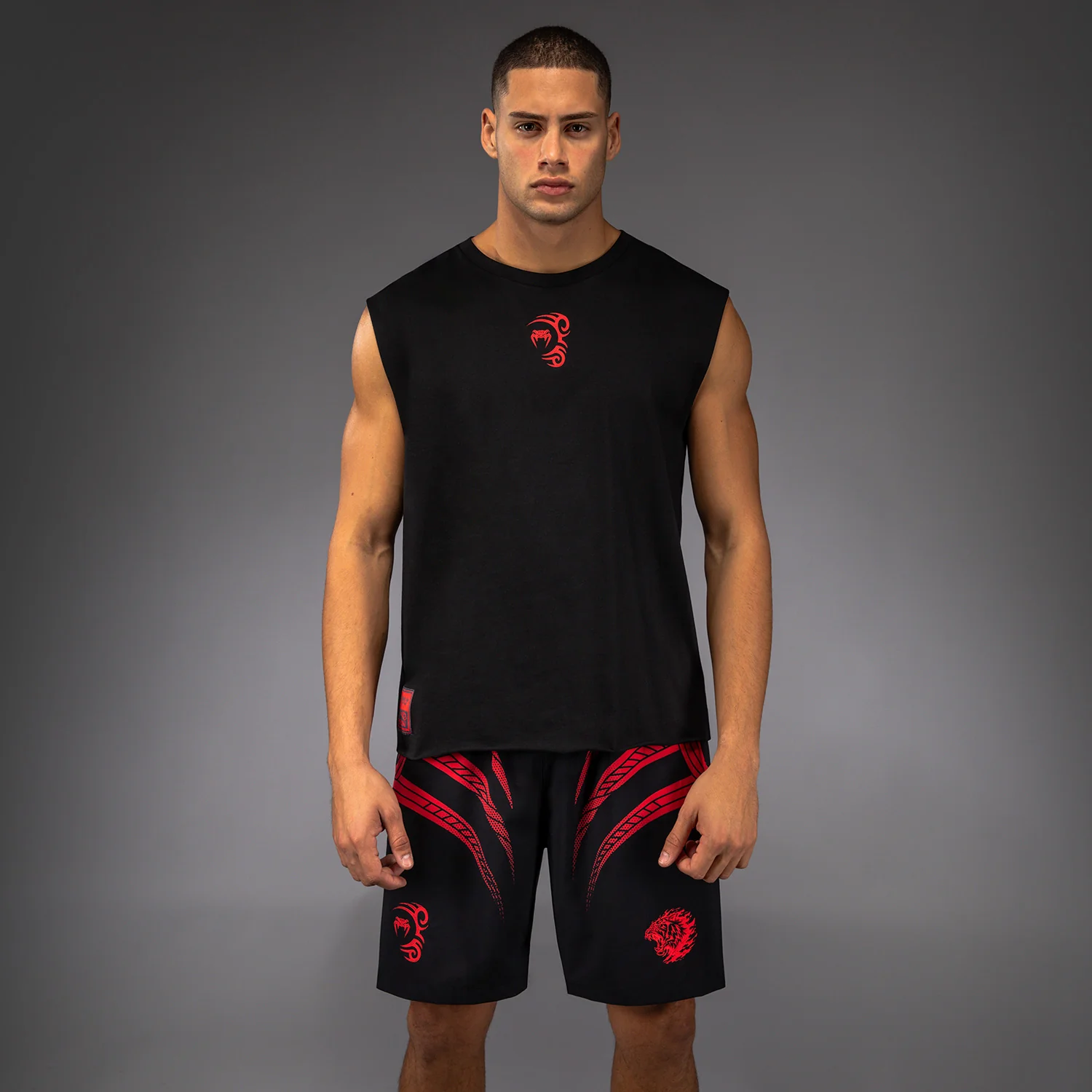 Venum x Mike Tyson Tiger Camiseta Sin Mangas - Negro Intenso