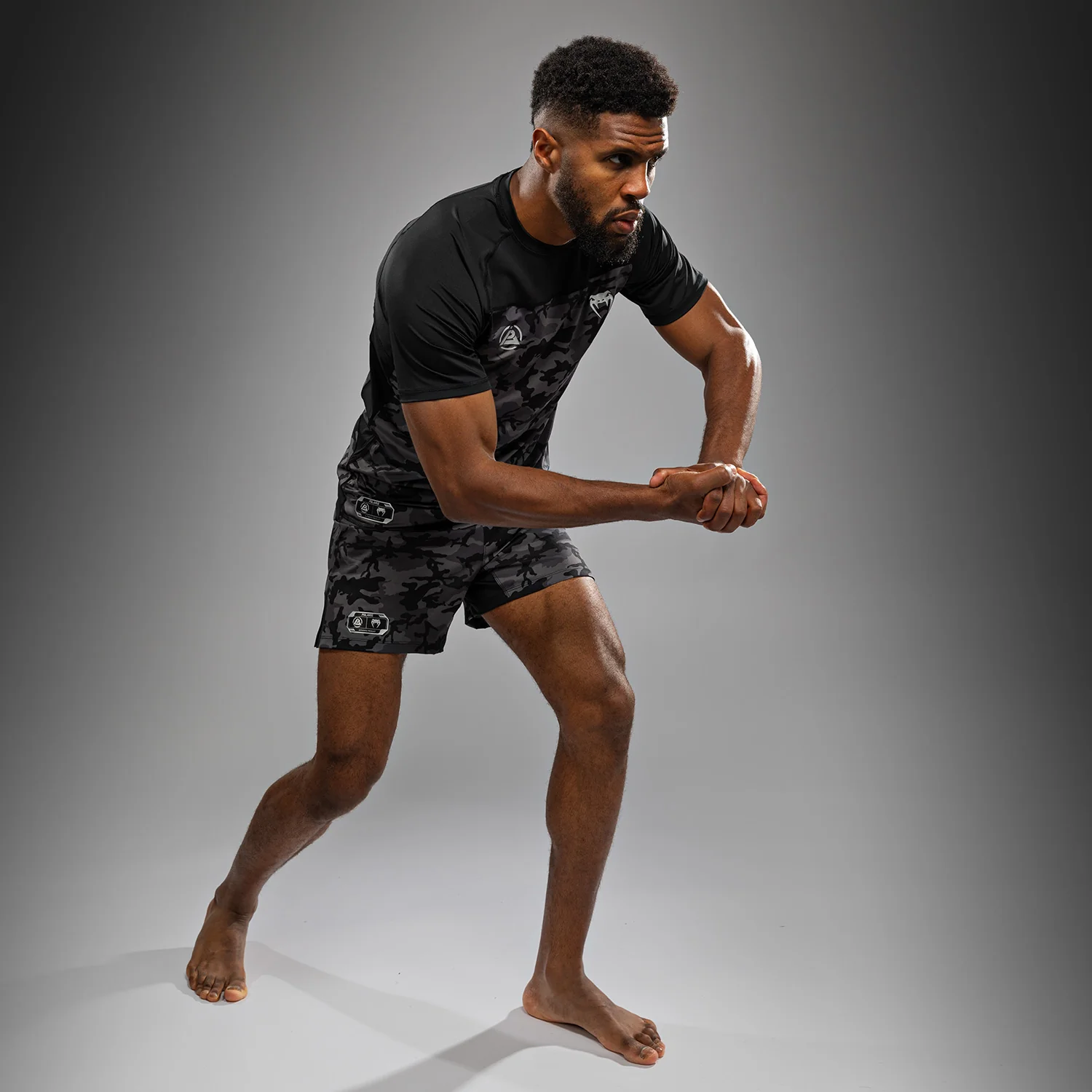 Venum x Polaris Camiseta Dry-Tech - Negro/Gris Tormenta - Image 3
