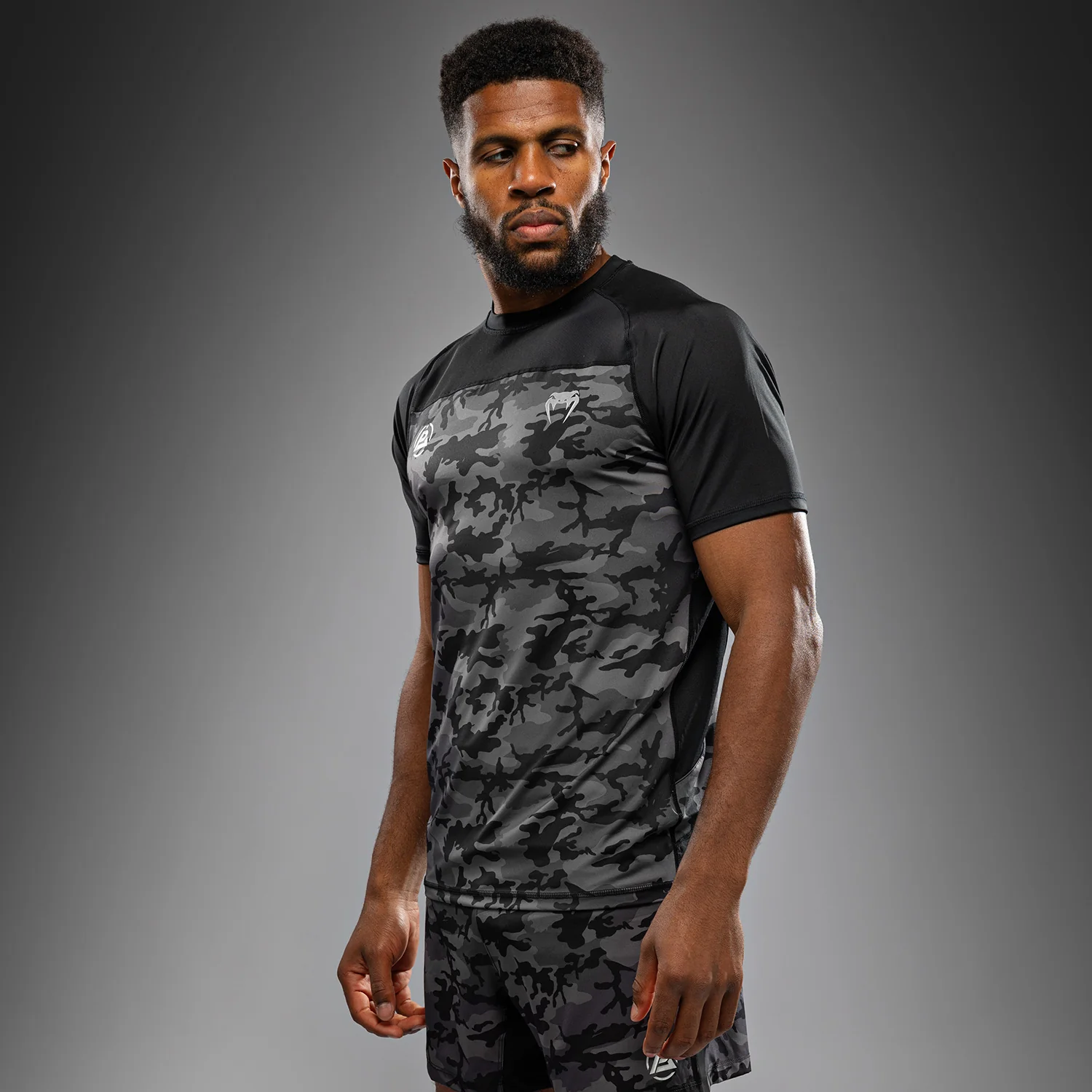 Venum x Polaris Camiseta Dry-Tech - Negro/Gris Tormenta - Image 4