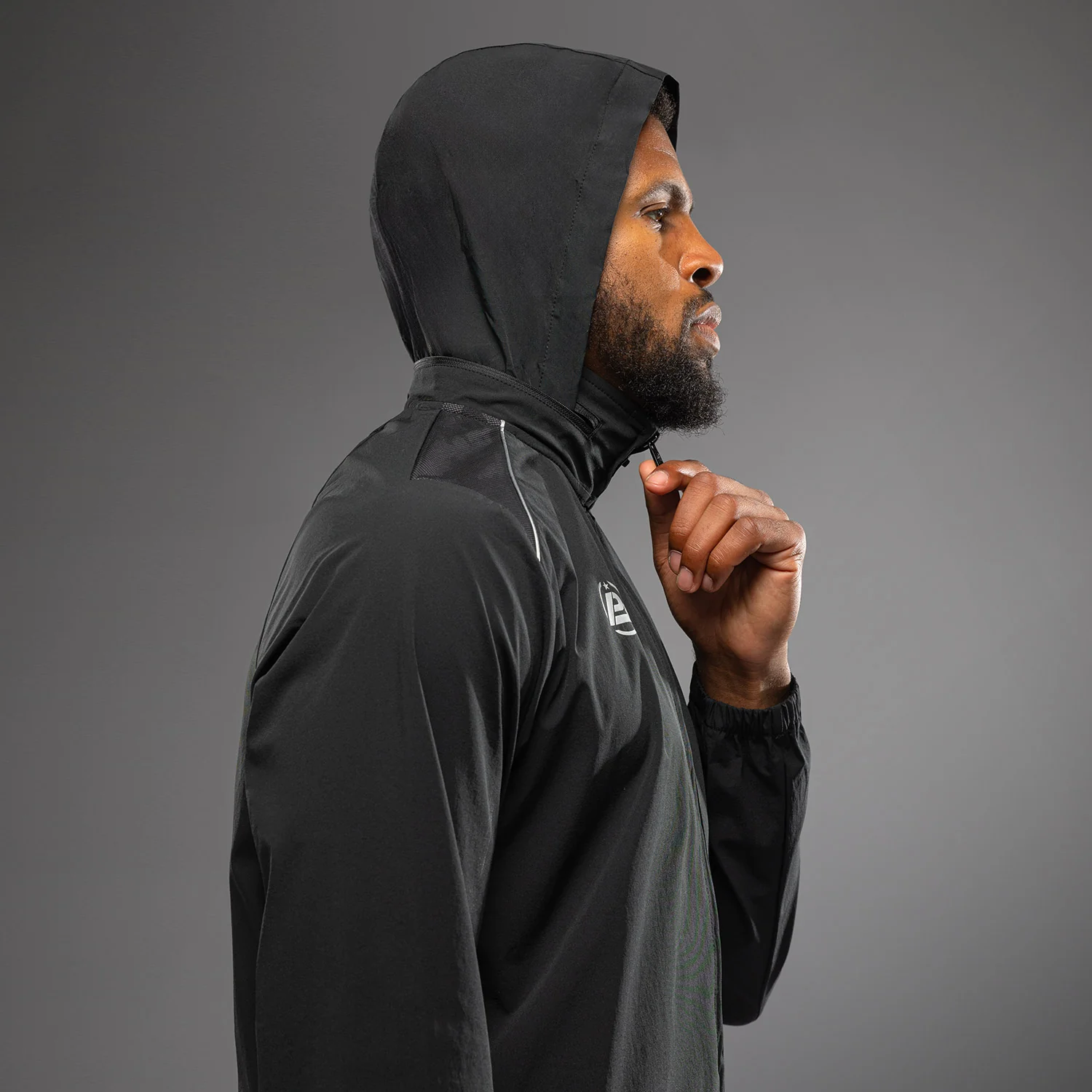 Venum x Polaris Chaqueta de Pista - Negro/Gris Tormenta - Image 5