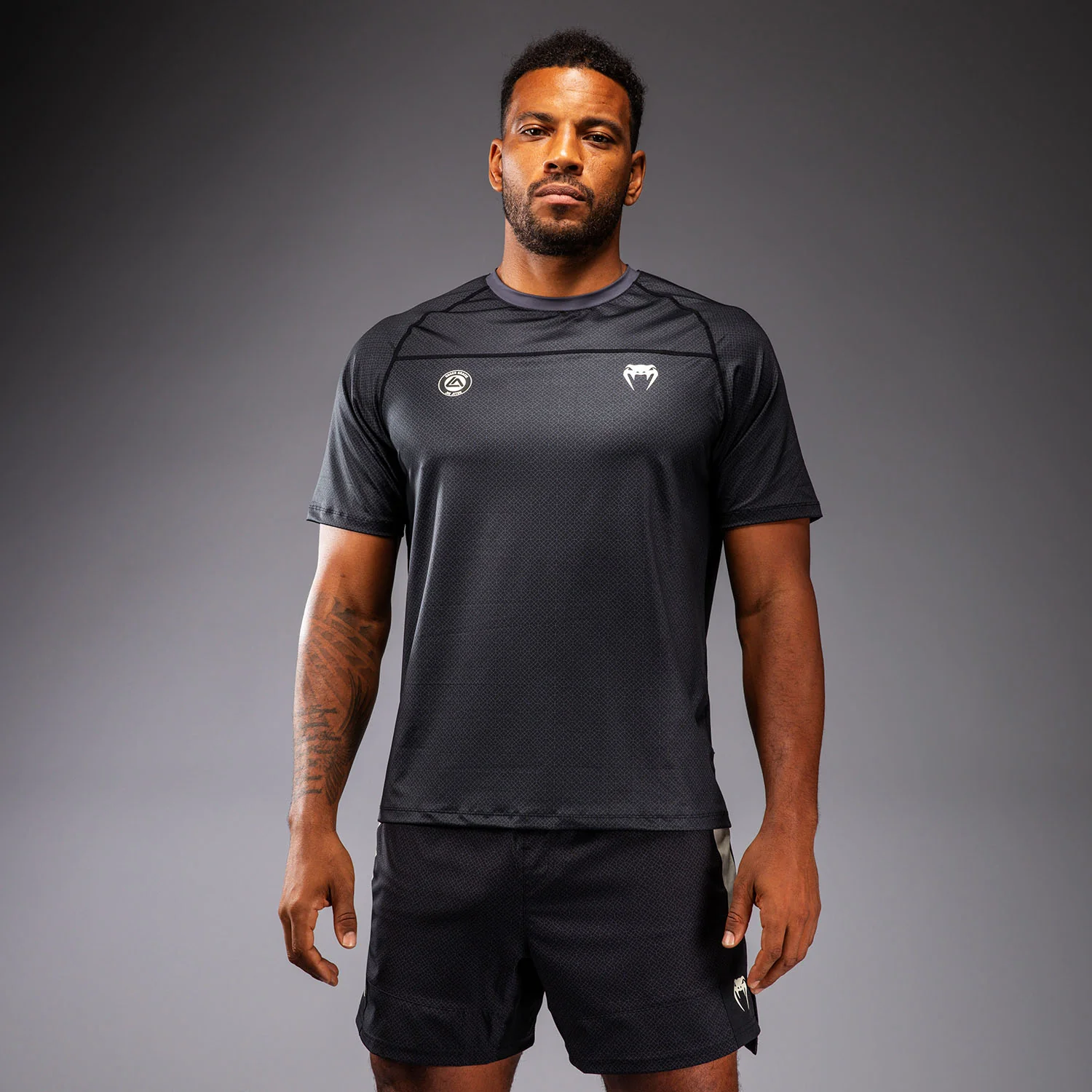 Venum x Roger Gracie Academy Camiseta Dry Tech - Negro