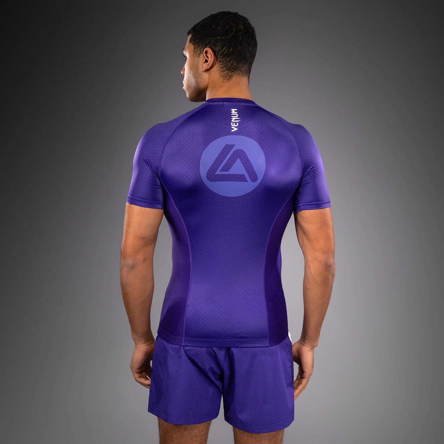Venum x Roger Gracie Academy Rashguard Manga Corta - Morado