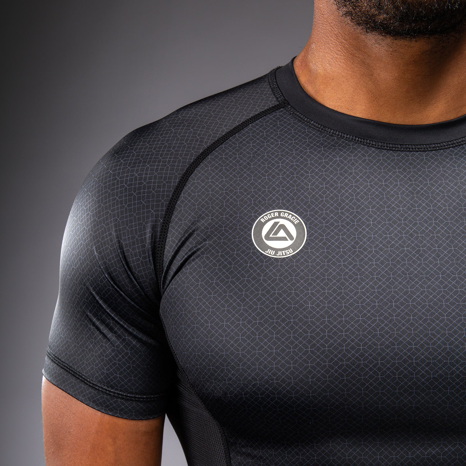Venum x Roger Gracie Academy Rashguard Manga Corta - Negro - Image 6