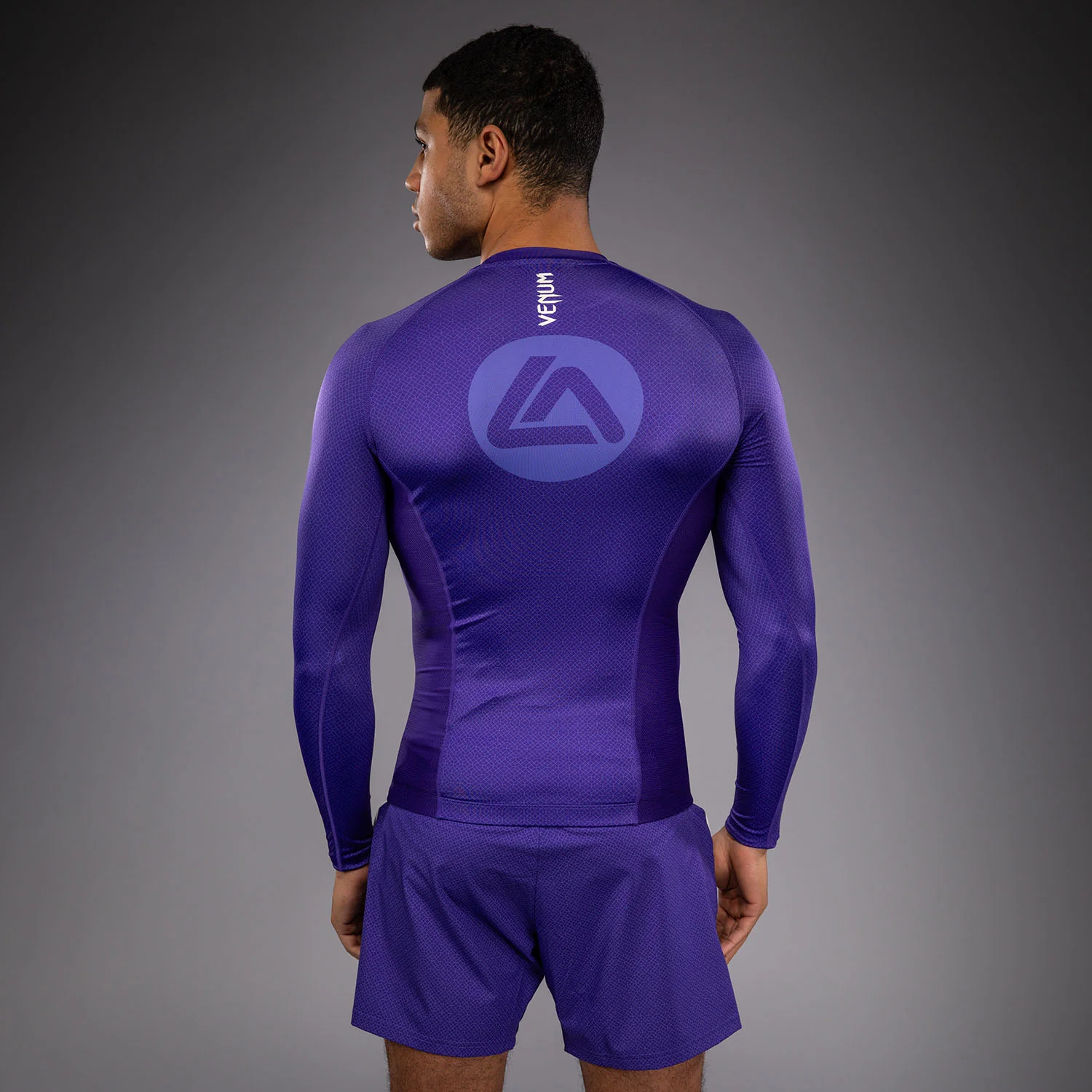 Venum x Roger Gracie Academy Rashguard Manga Larga - Morado - Image 4